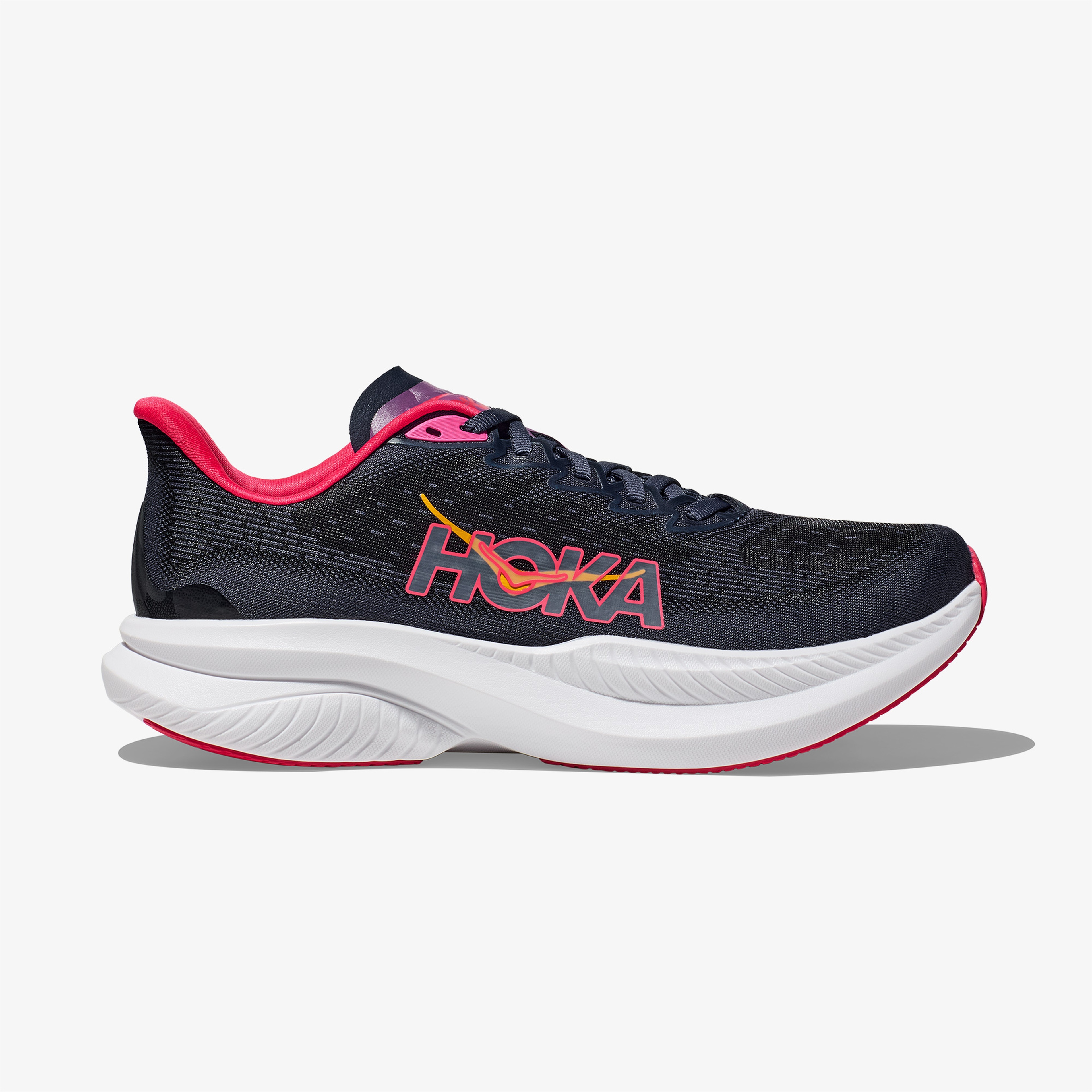 Hoka Mach 6 Kadın Lacivert Yol Koşu Ayakkabısı