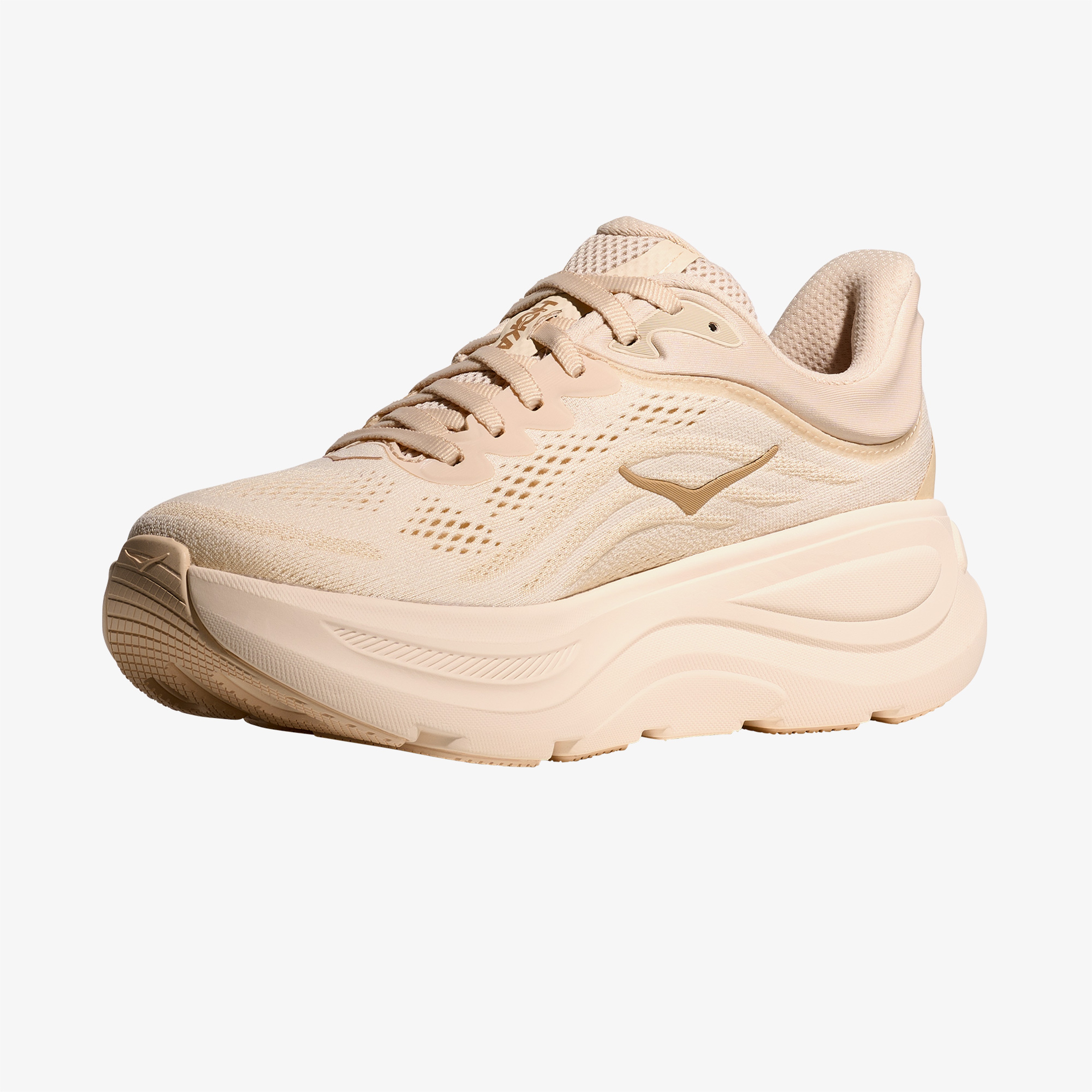 Hoka Bondi 9 Kadın Krem Yol Koşu Ayakkabısı