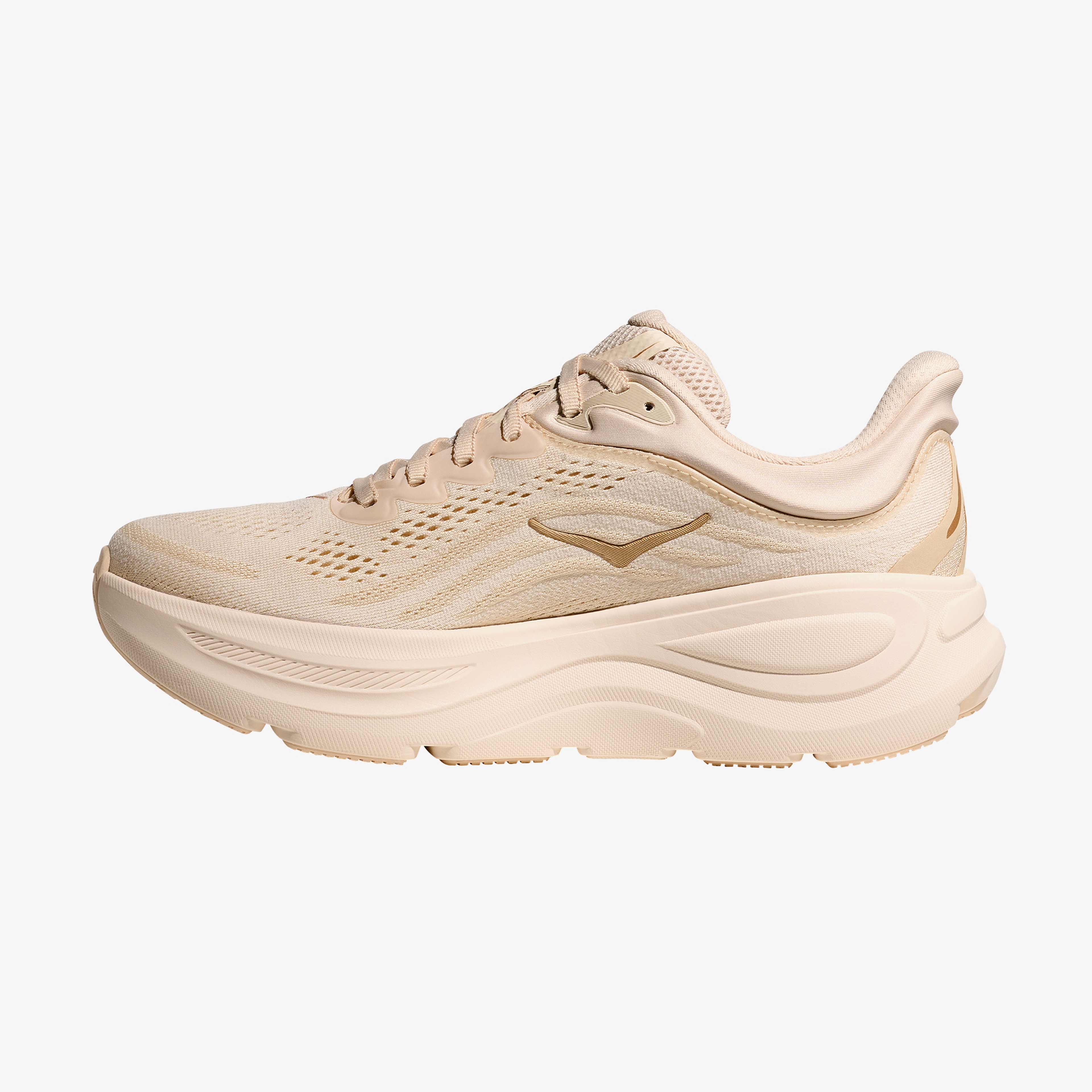 Hoka Bondi 9 Kadın Krem Yol Koşu Ayakkabısı