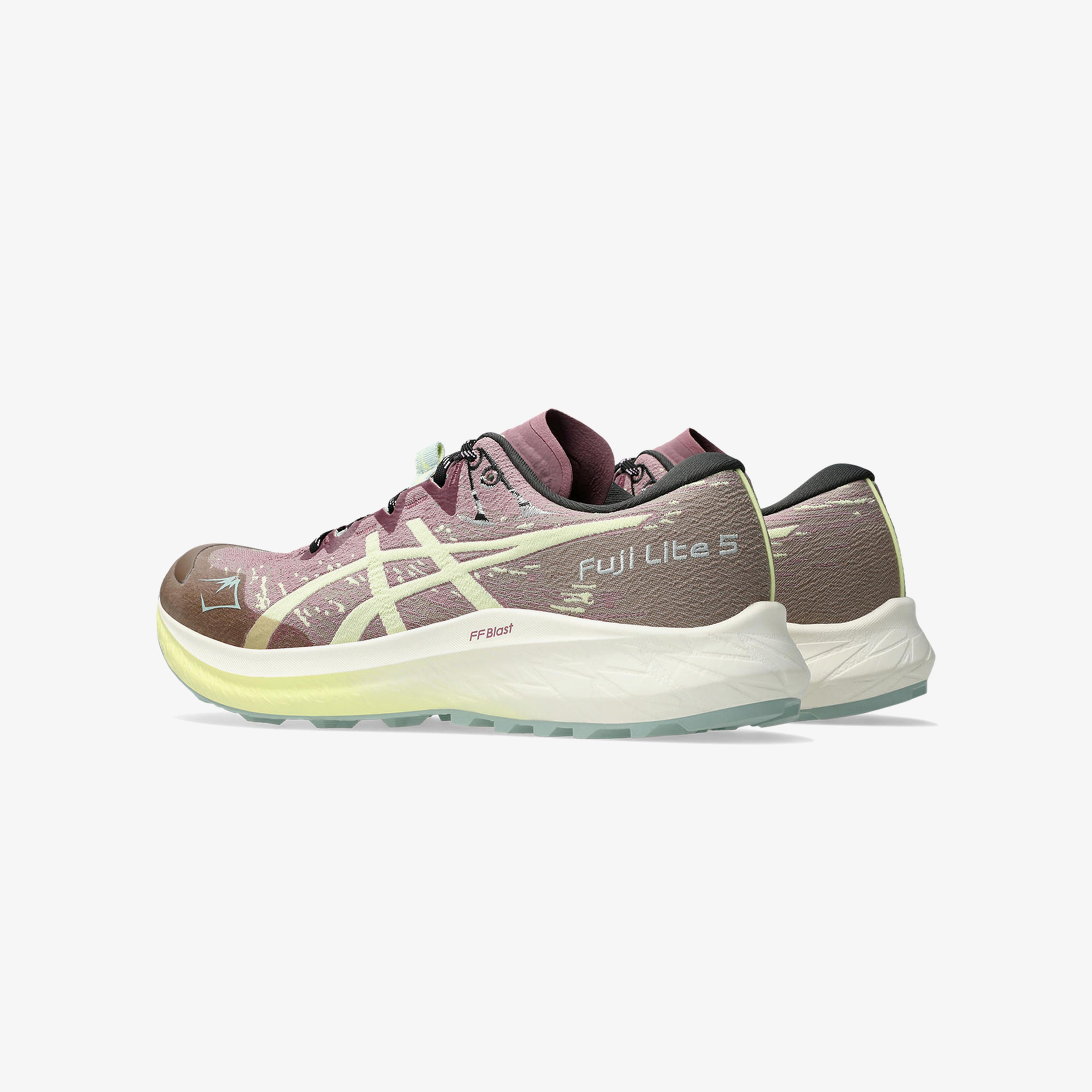 Asics Fuji Lite 5 Kadın Mor Trail Koşu Ayakkabısı