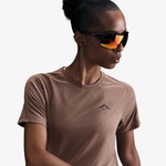 Nike Trail Kadın Kahverengi Koşu T-Shirt