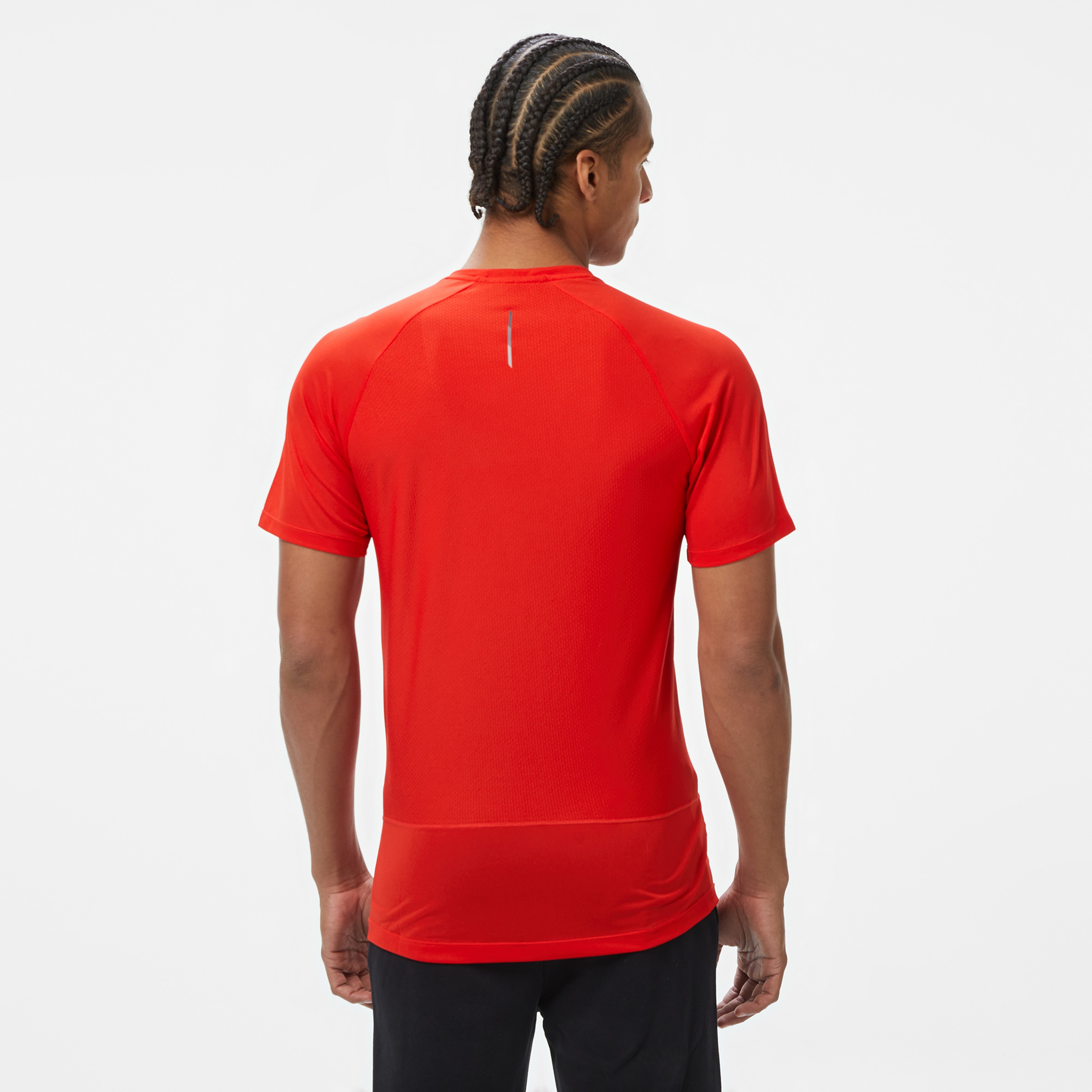 Salomon Rebel Cross Erkek Kırmızı Koşu T-Shirt