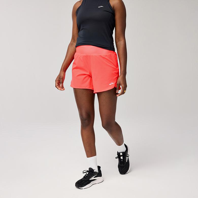 Brooks Chaser 5 2.0 Kadın Turuncu Koşu Şortu
