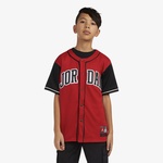 Jordan Baseball Jersey Çocuk Kırmızı T-Shirt