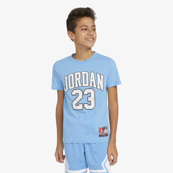 Jordan Practice Flight Çocuk Mavi Günlük T-Shirt