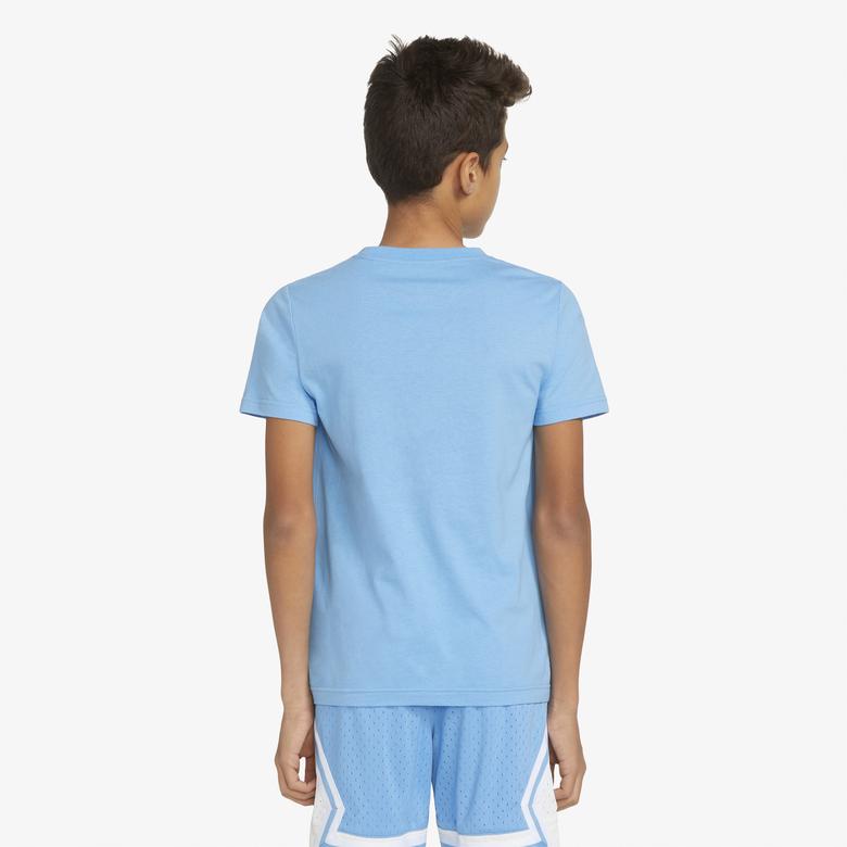 Jordan Practice Flight Çocuk Mavi Günlük T-Shirt