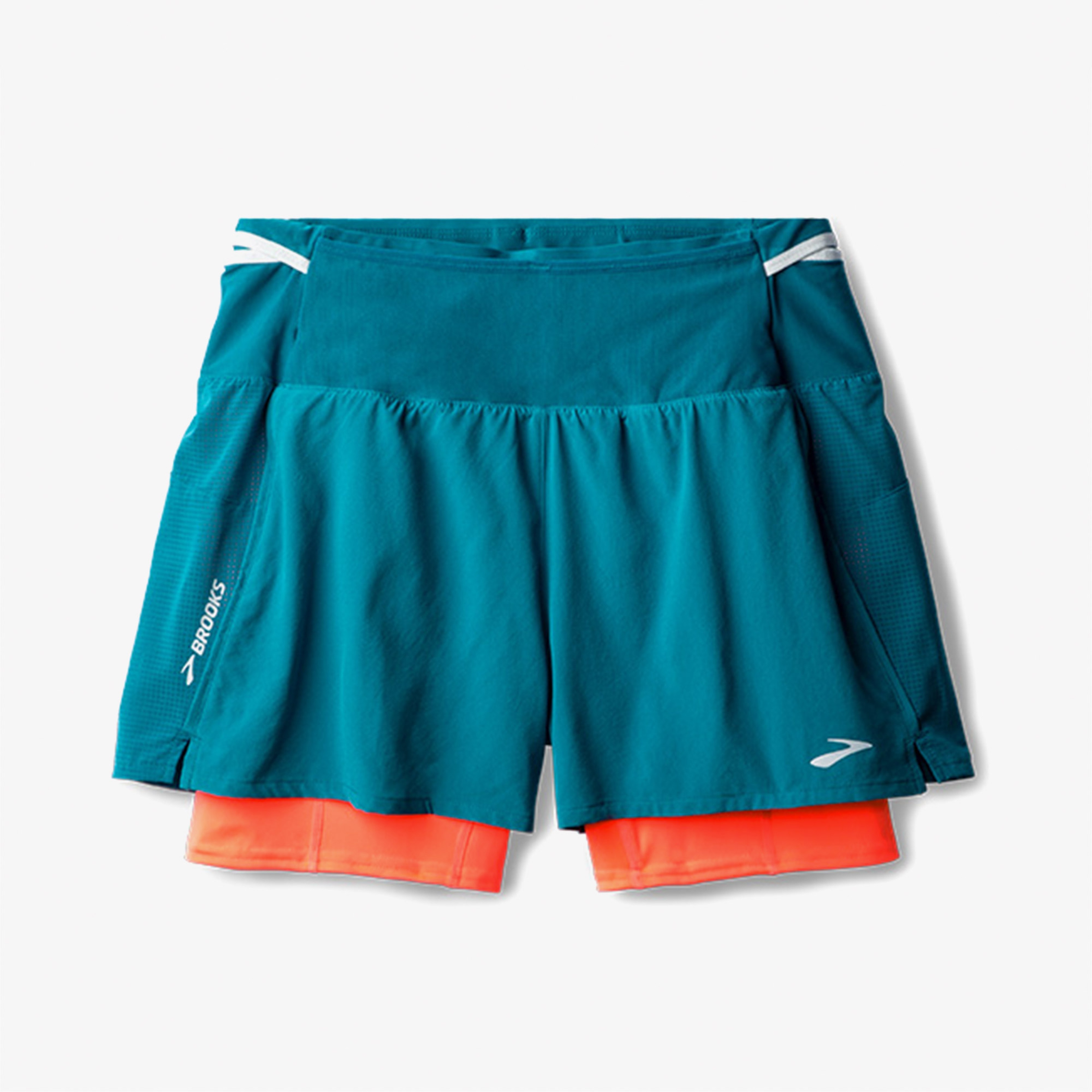 Brooks High Point 3 2-in-1 2.0 Kadın Mavi Koşu Şortu