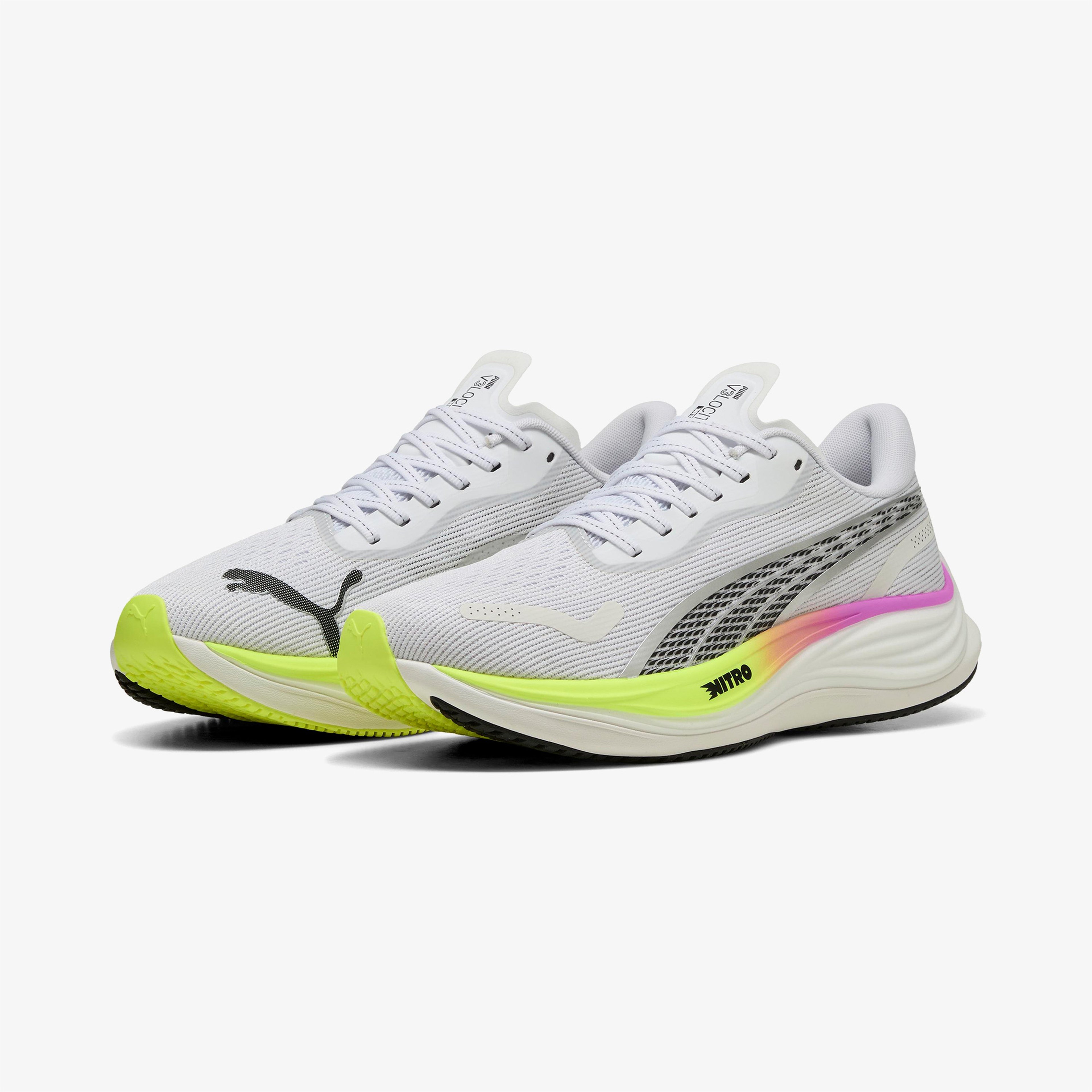 Puma Velocity Nitro 3 Erkek Beyaz Koşu Ayakkabısı