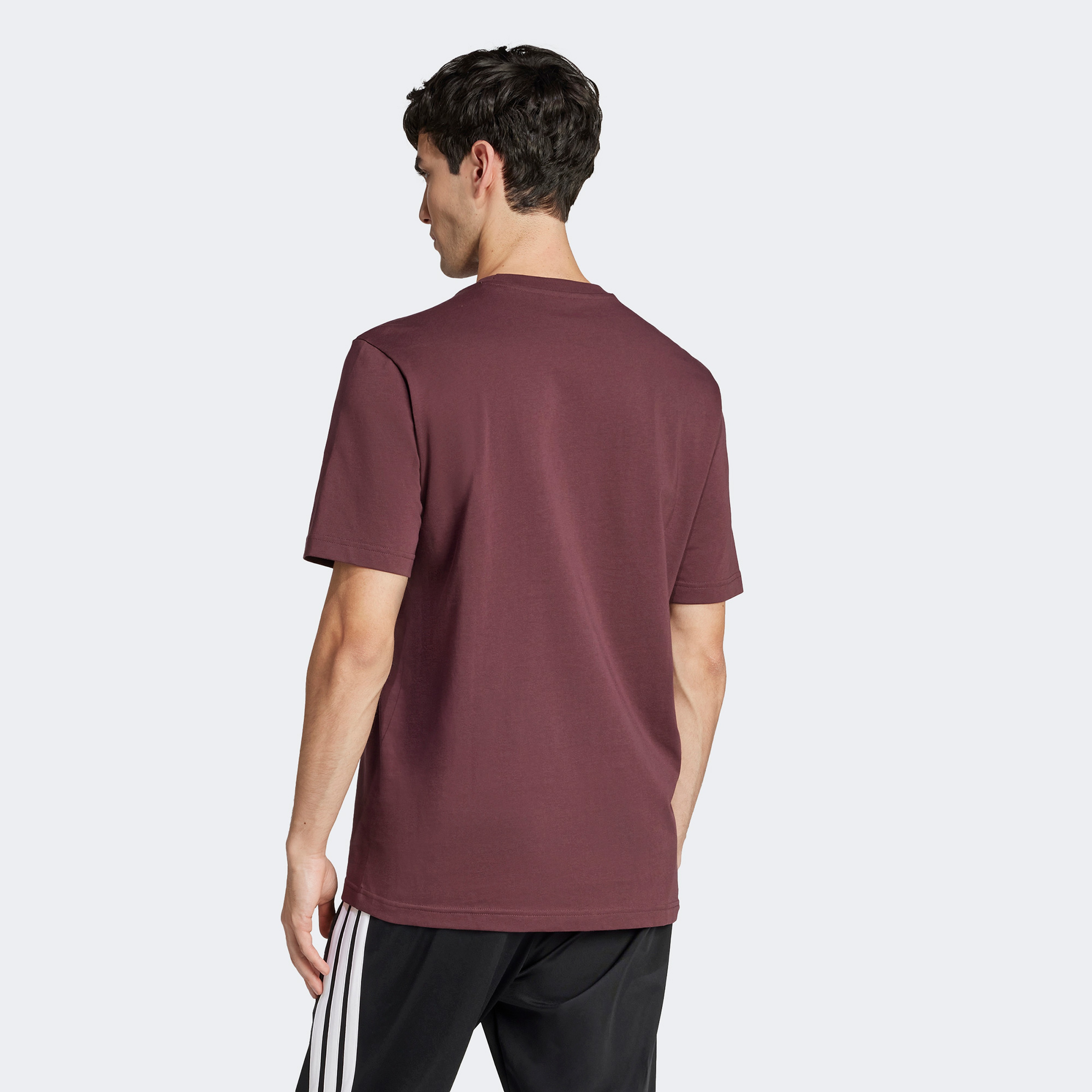 adidas Codes Camo Graphic Erkek Bordo T-Shirt