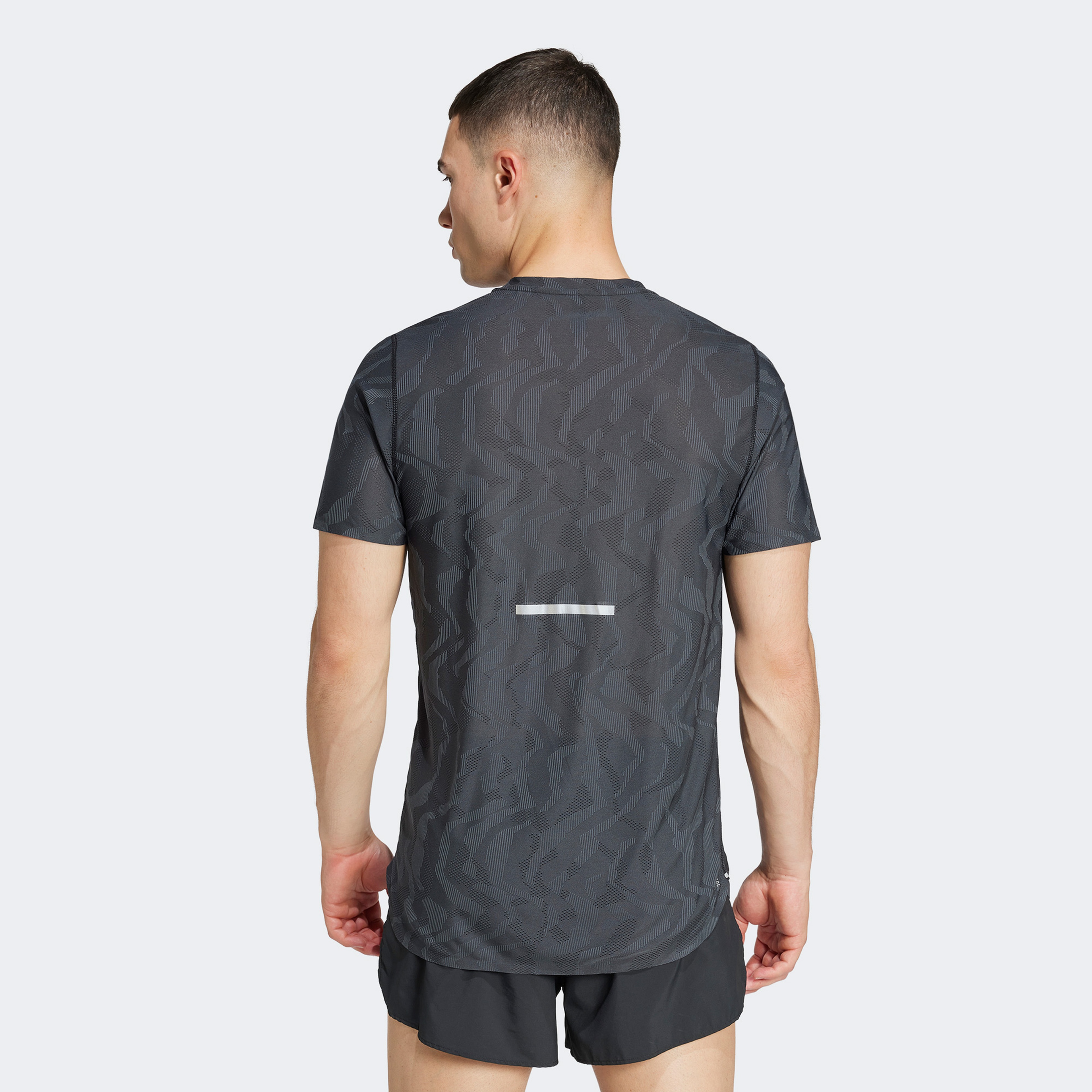 adidas Ultimate Engineered Climacool+ Erkek Siyah Koşu T-Shirt