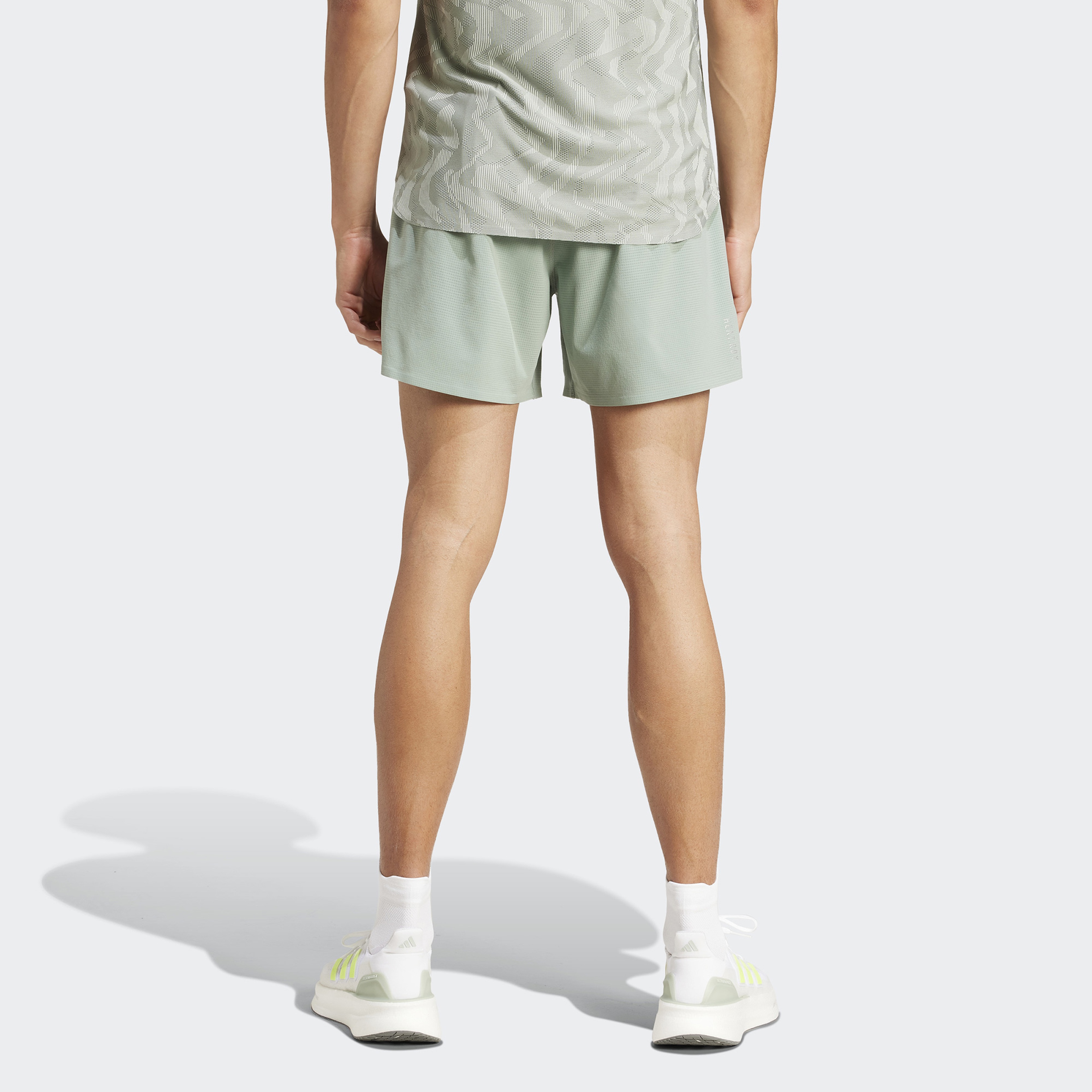 adidas Ultimate Heat.Rdy Erkek Yeşil Koşu Şortu
