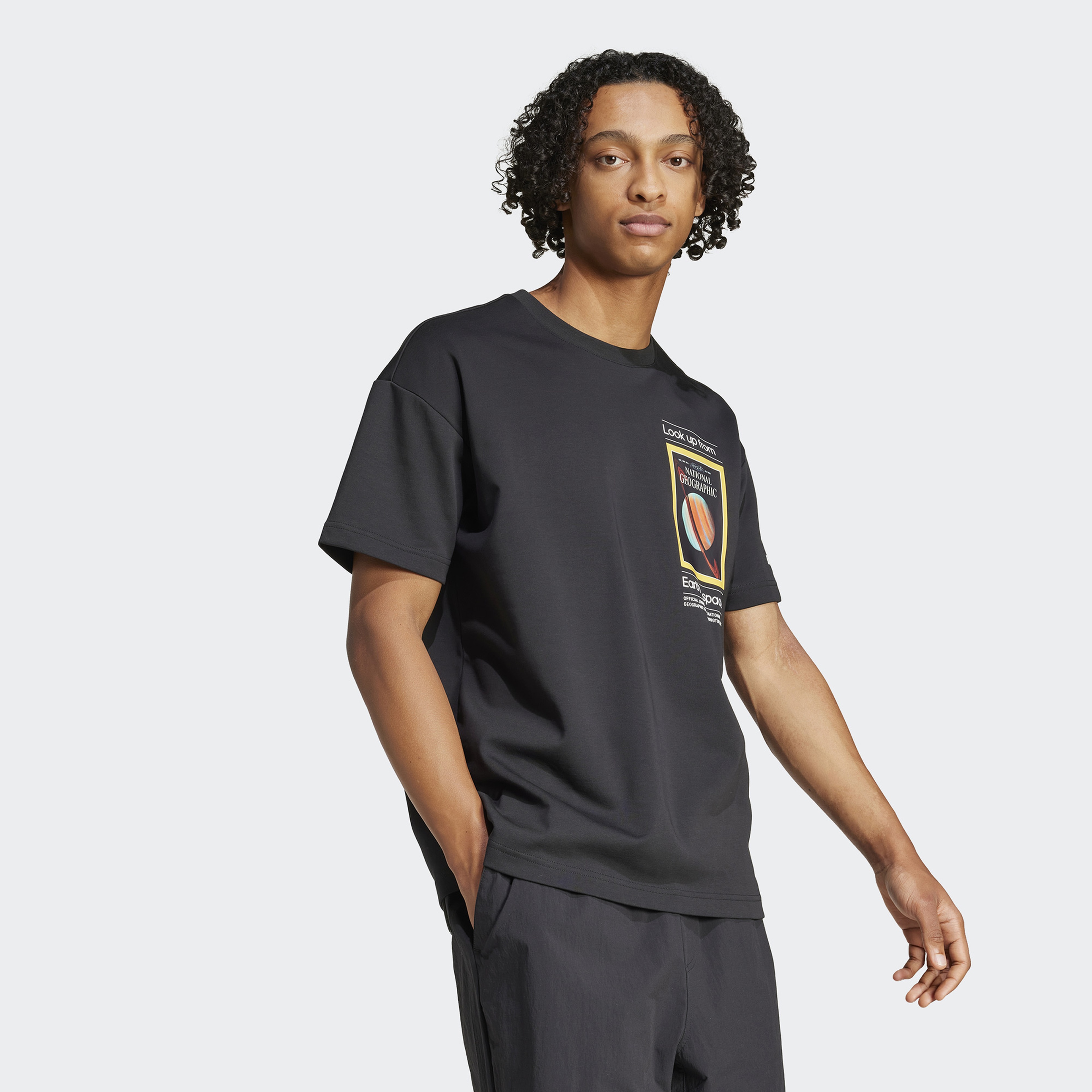 Adidas Erkek Siyah T-Shirt