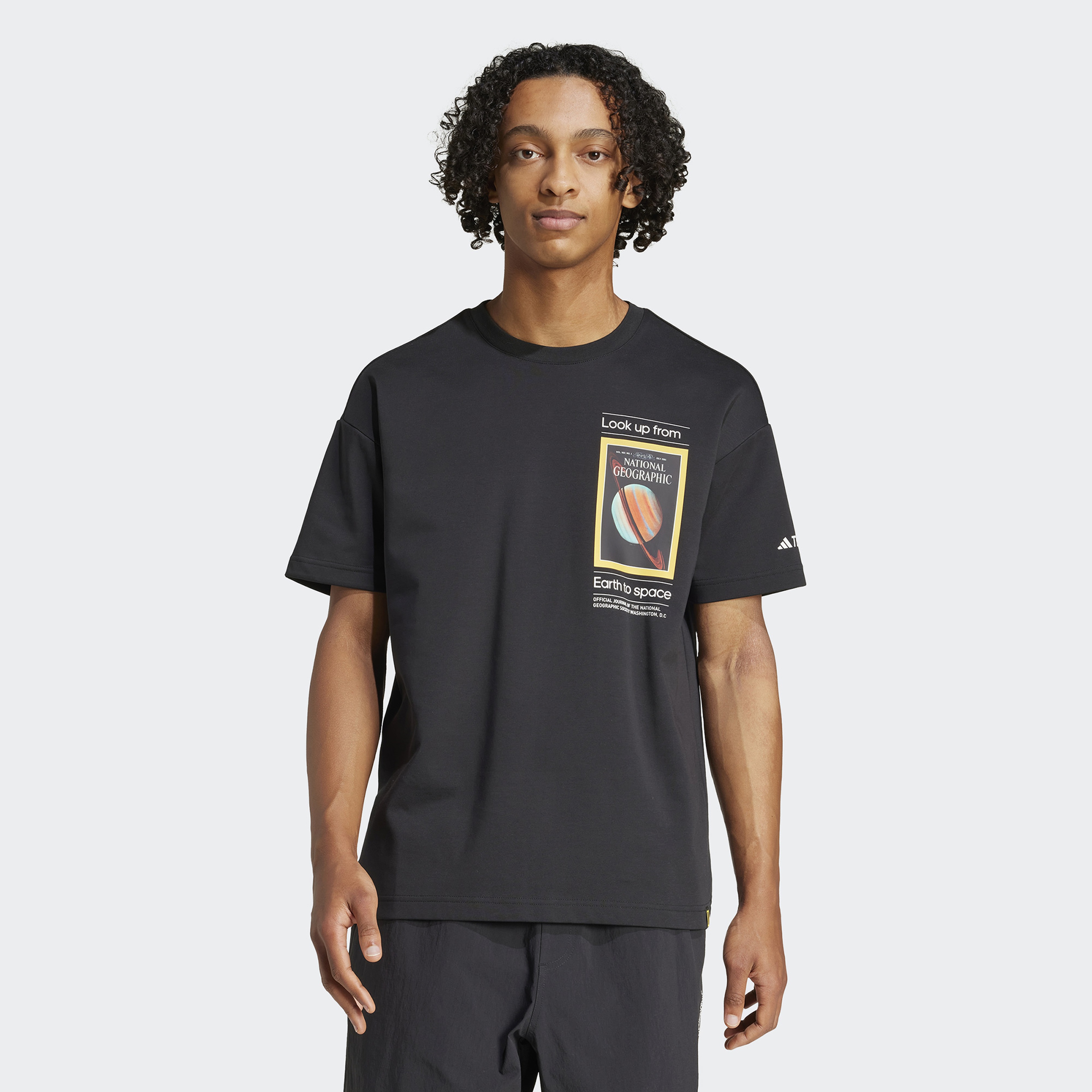 Adidas Erkek Siyah T-Shirt