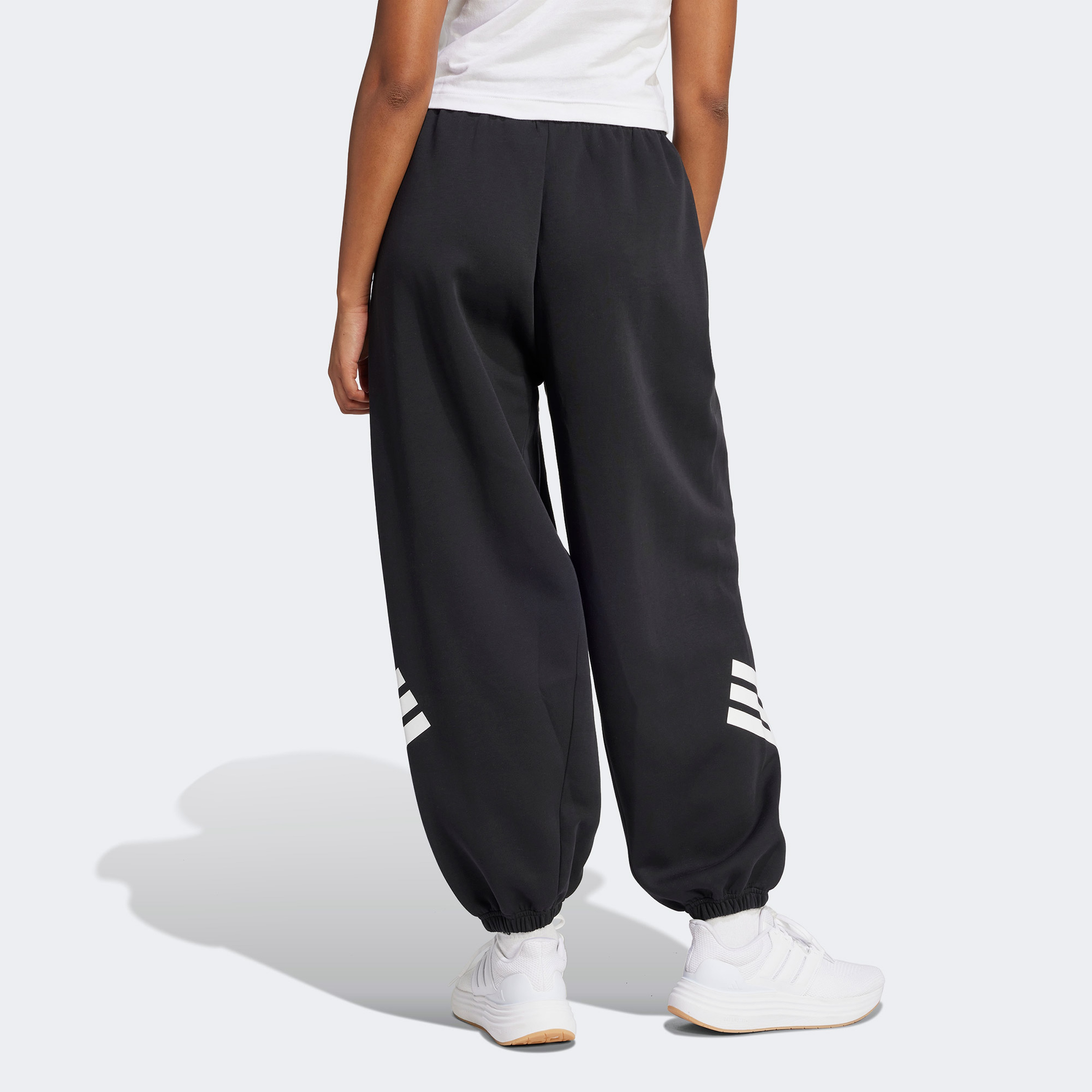 adidas Future Icon 3-Stripes Kadın Siyah Eşofman Altı