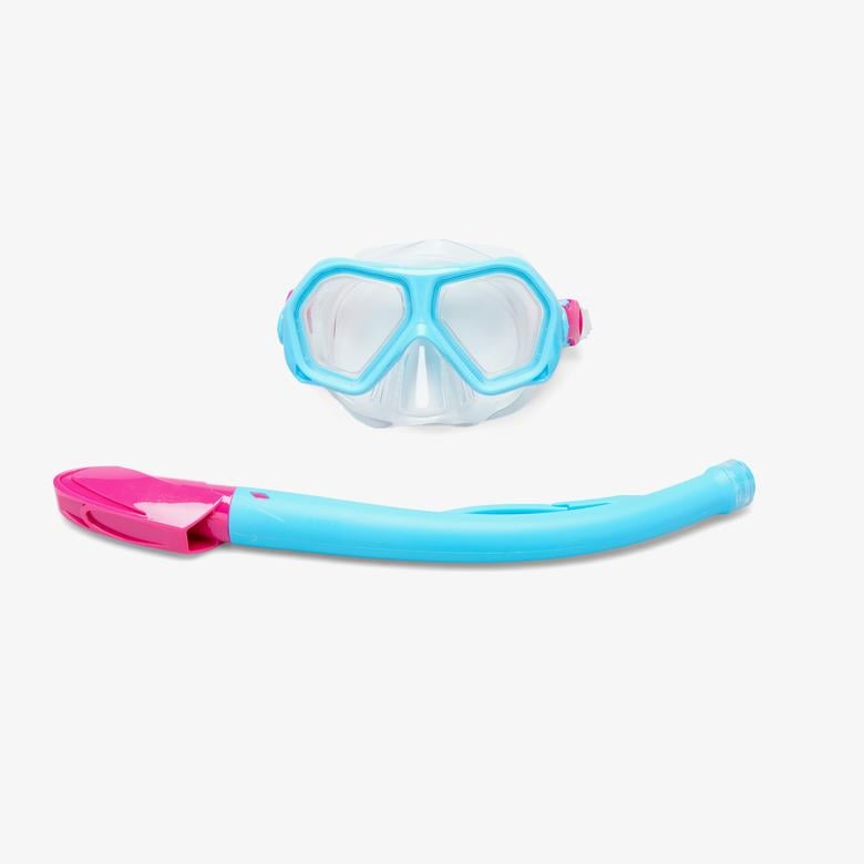 Speedo Ju Dual Lenses Çocuk Pembe Şnorkel