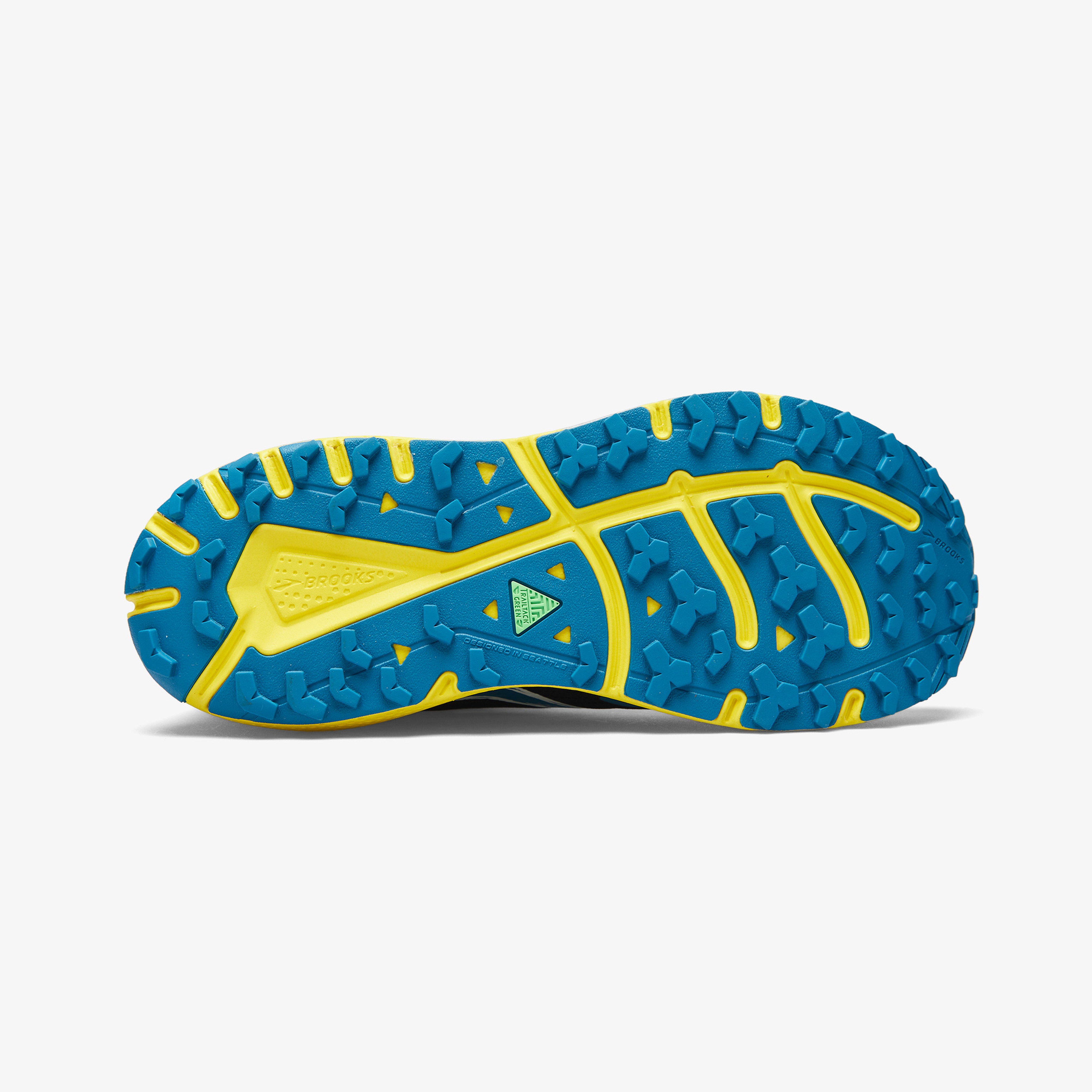 Brooks Divide 5 Erkek Siyah/Mavi Koşu Ayakkabısı