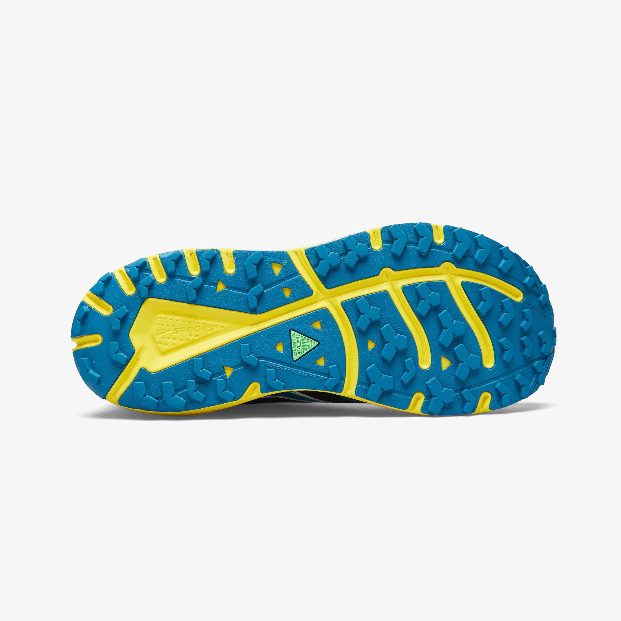 Brooks Divide 5 Erkek Siyah/Mavi Koşu Ayakkabısı