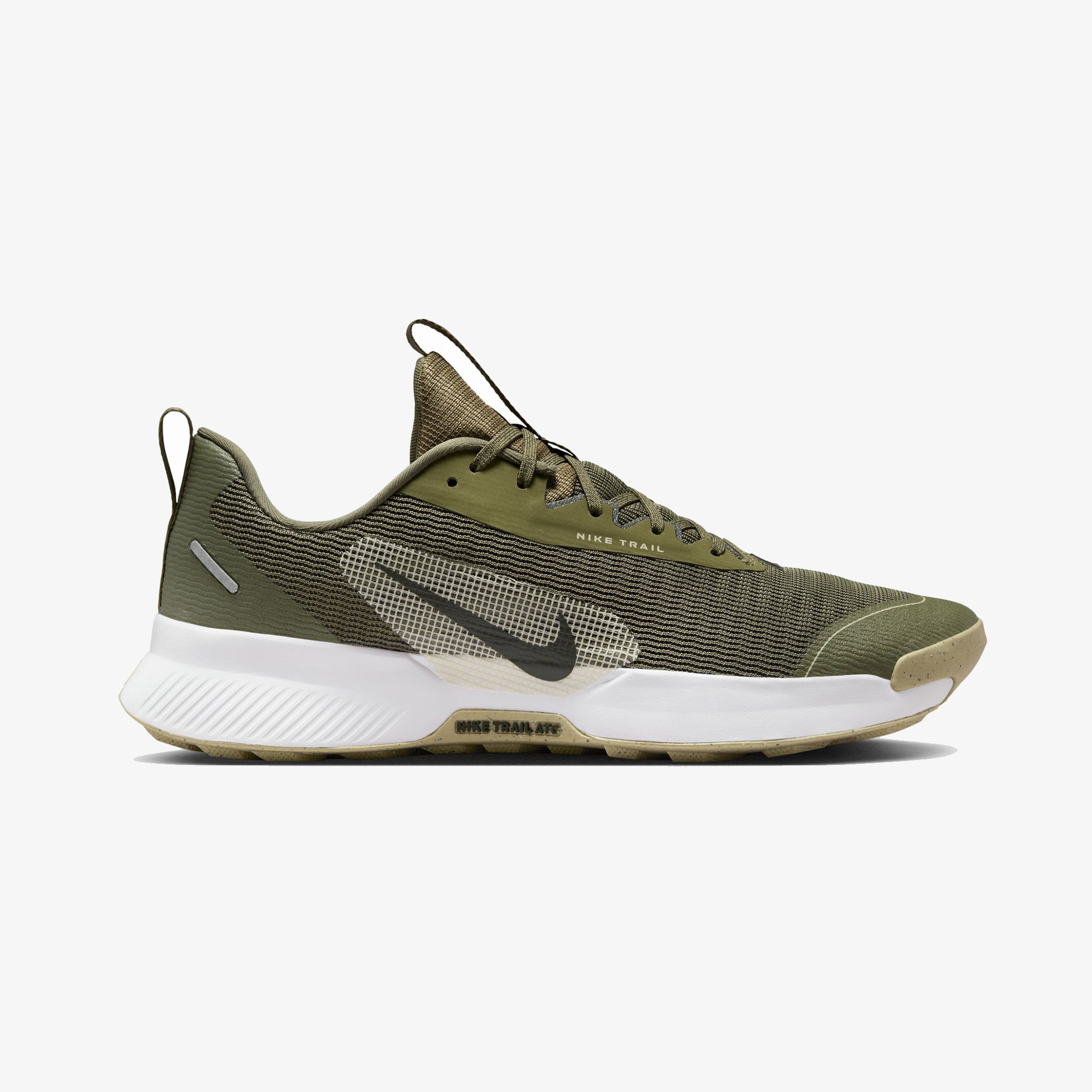 Nike Juniper Trail 3 Erkek Haki Koşu Ayakkabısı