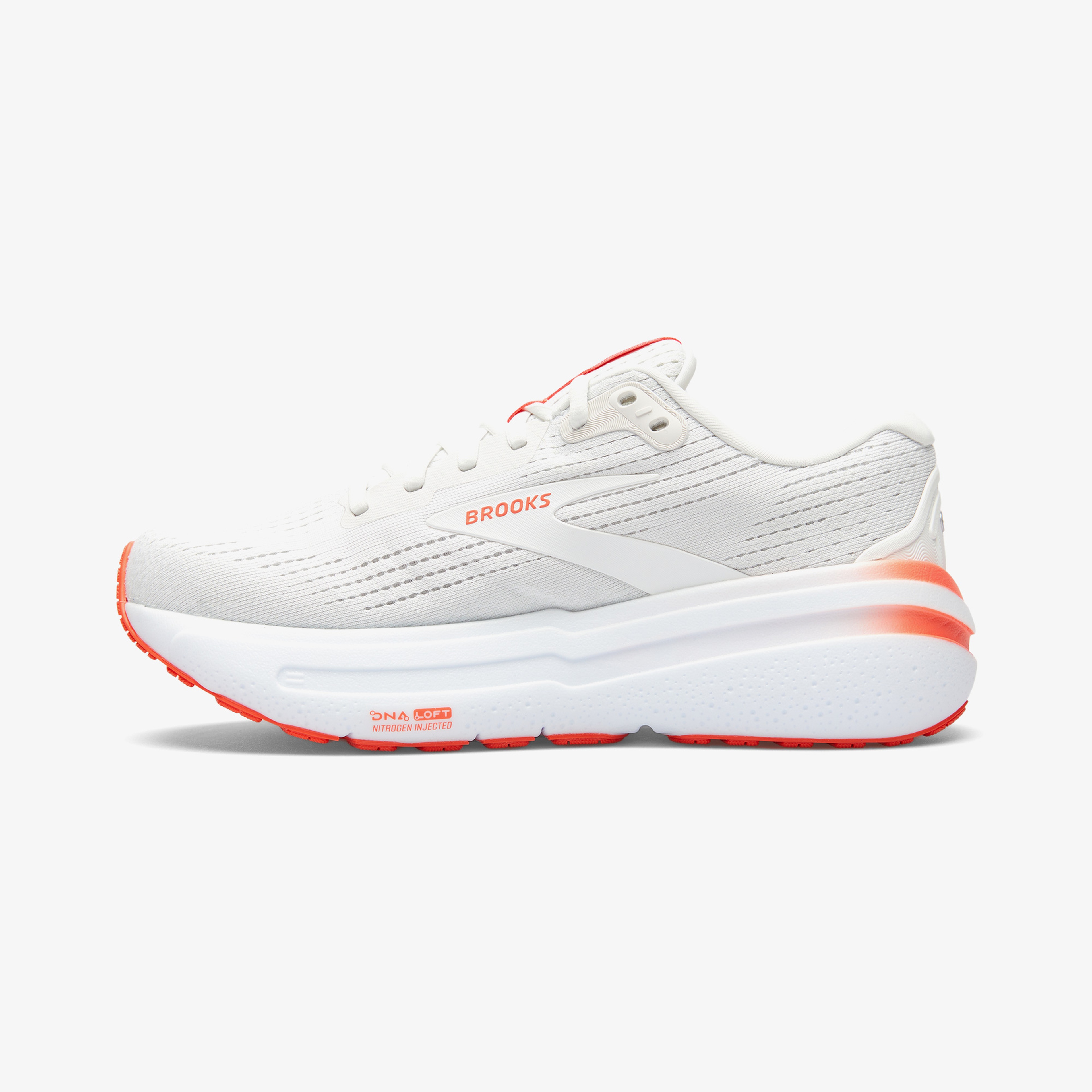 Brooks Ghost Max 2 Kadın Beyaz Koşu Ayakkabısı