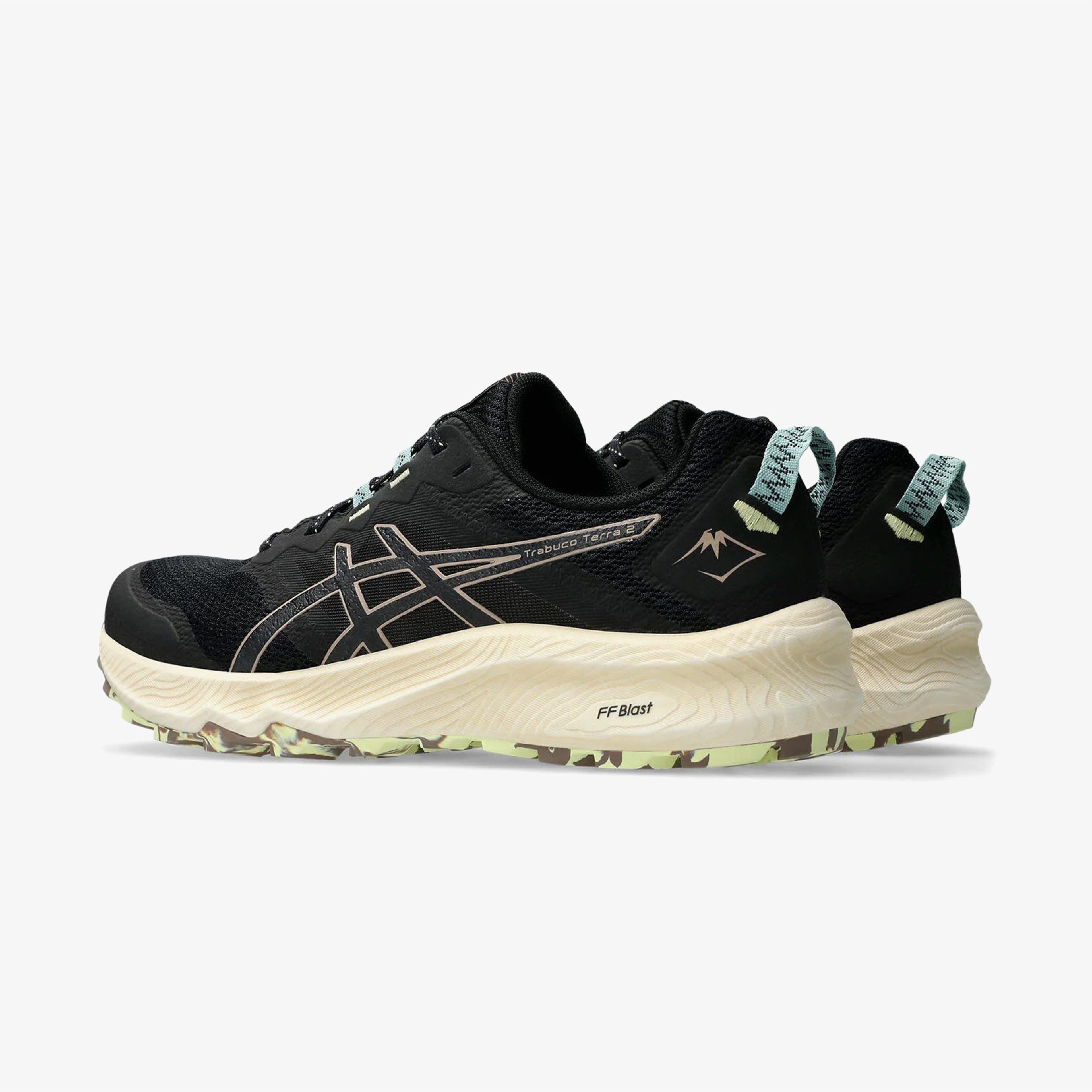 Asics Trabuco Terra 2 Erkek Siyah Outdoor Ayakkabısı