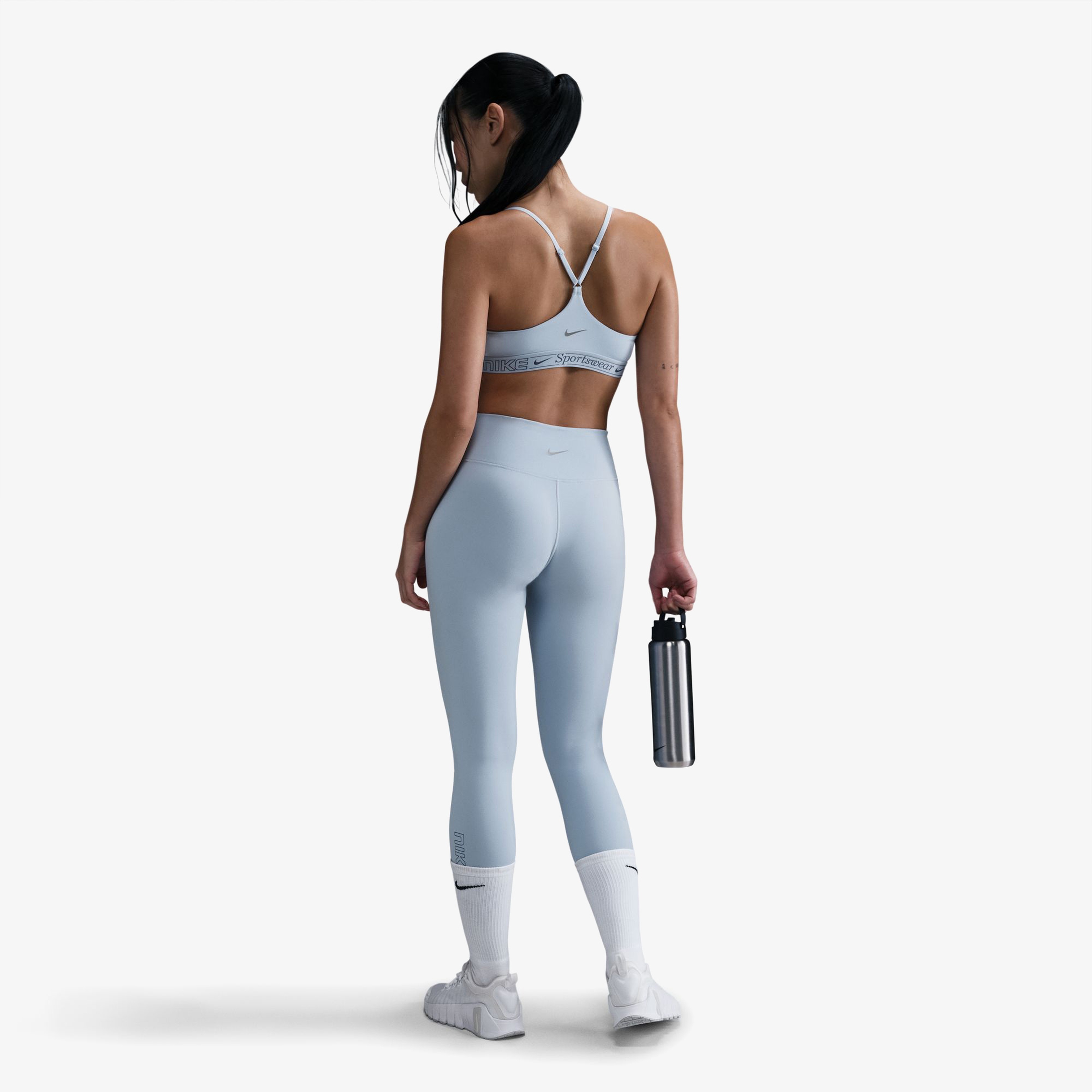Nike Indy Kadın Mavi Antrenman Bra