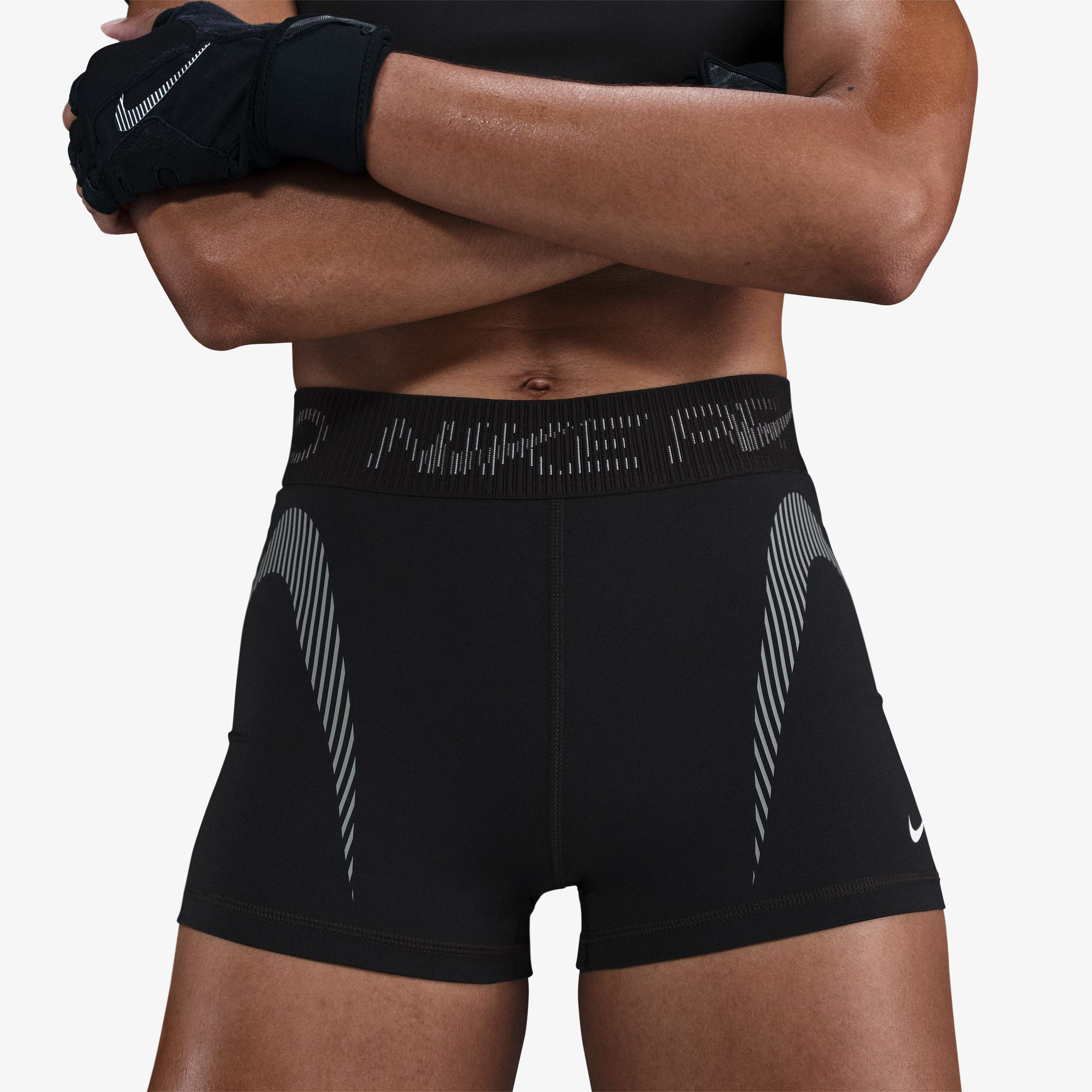 Nike Pro Kadın Siyah Antrenman Tayt