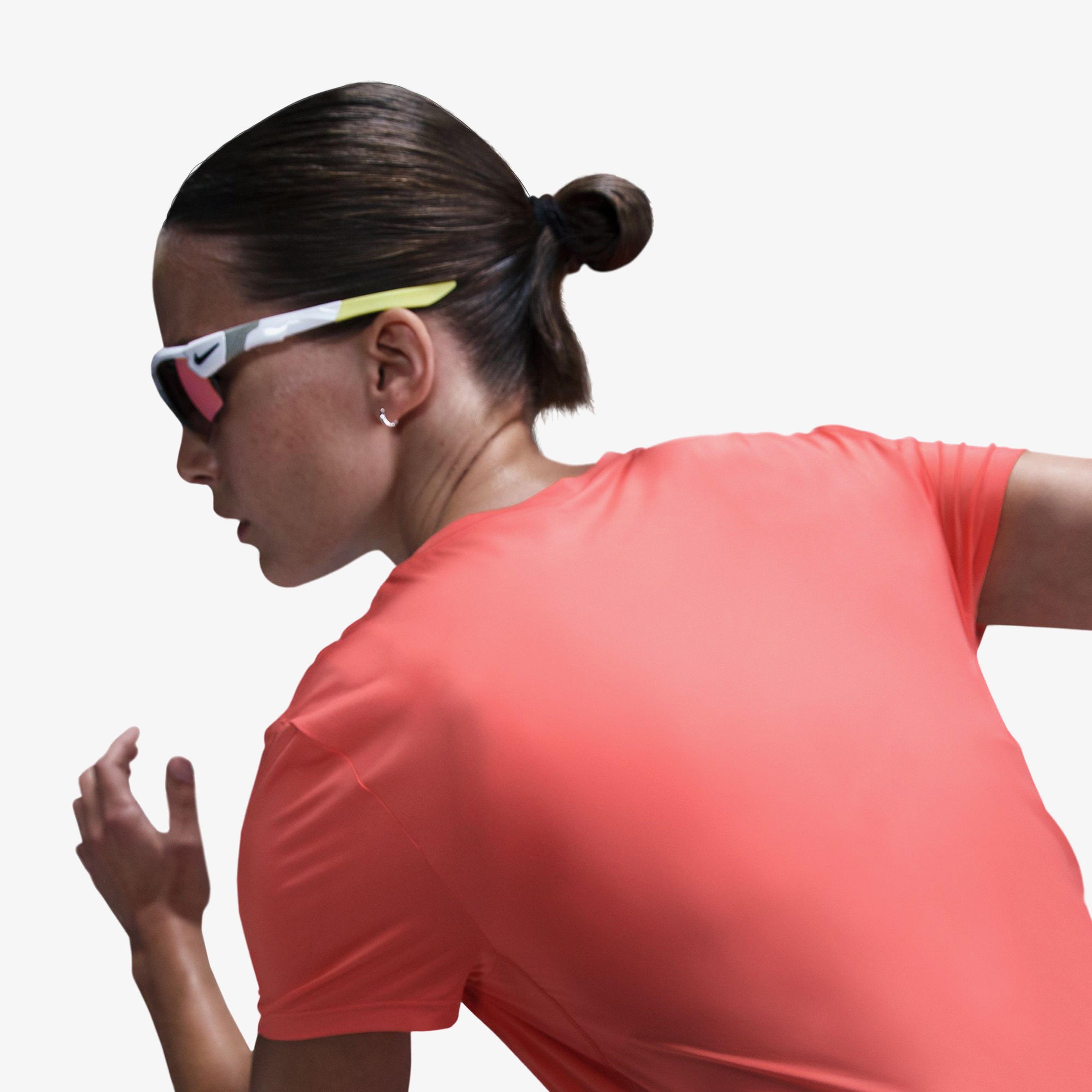 Nike One Swoosh Kadın Turuncu Koşu T-Shirt