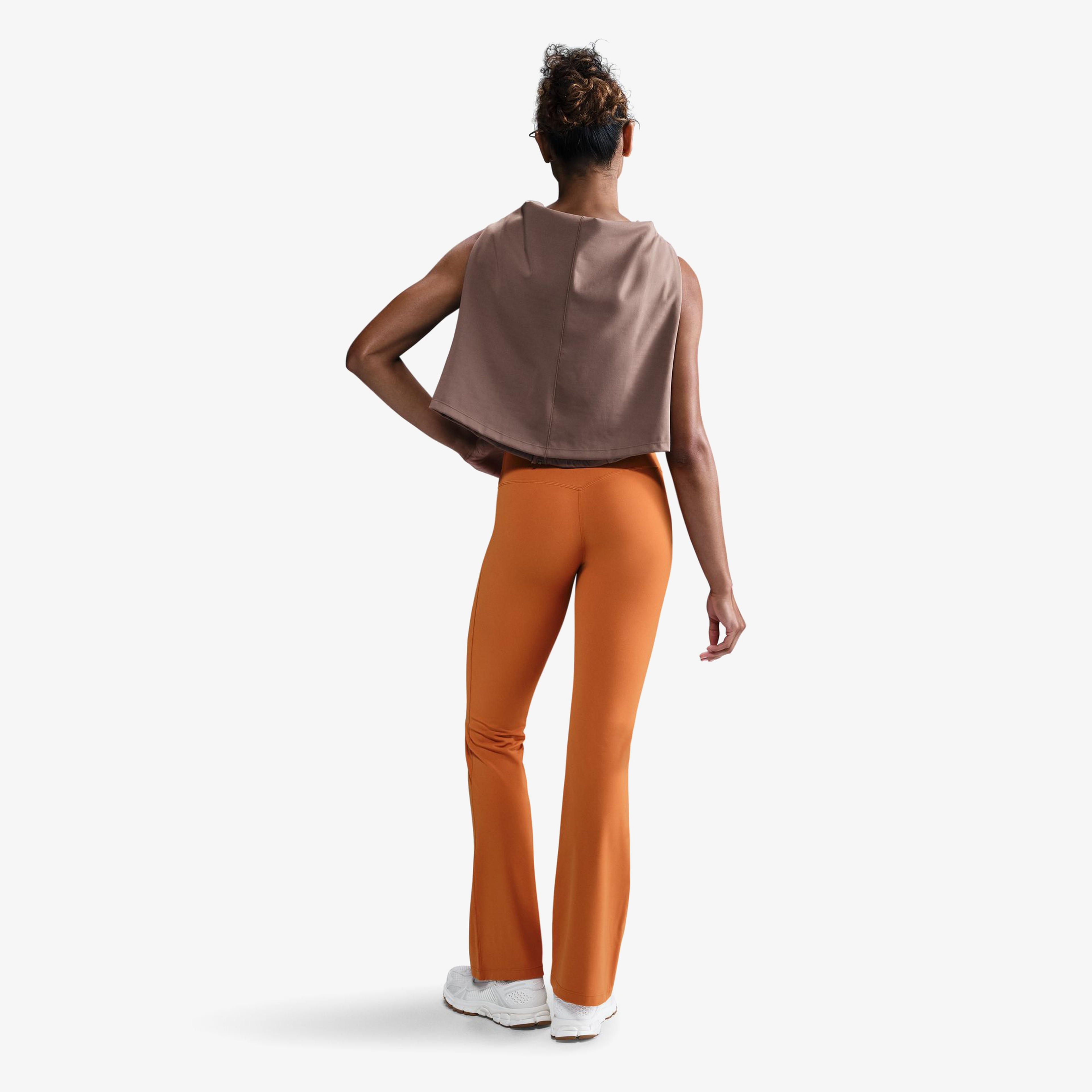 Nike Zenvy Kadın Turuncu Eşofman Altı