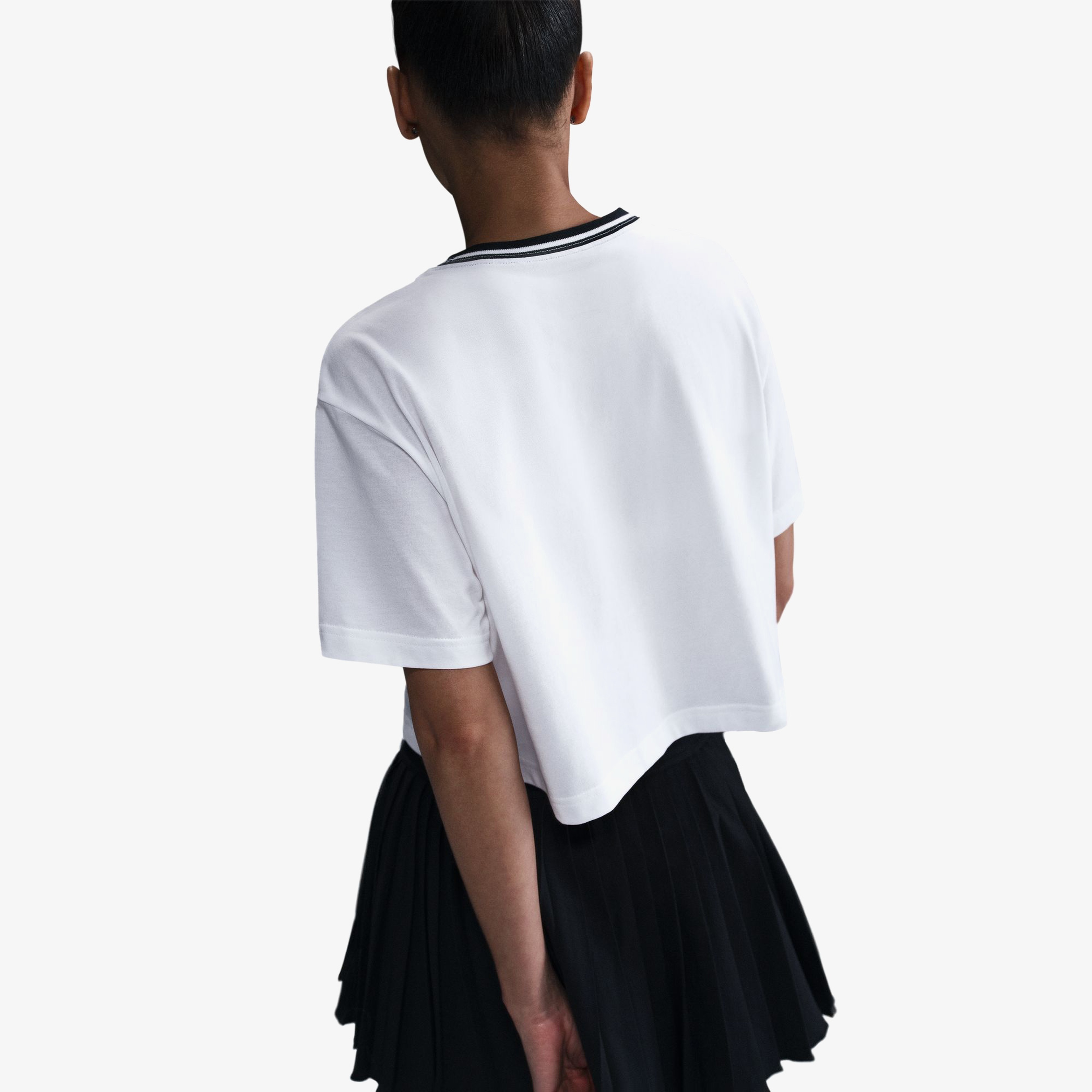 Nike Heritage Kadın Beyaz Tenis T-Shirt