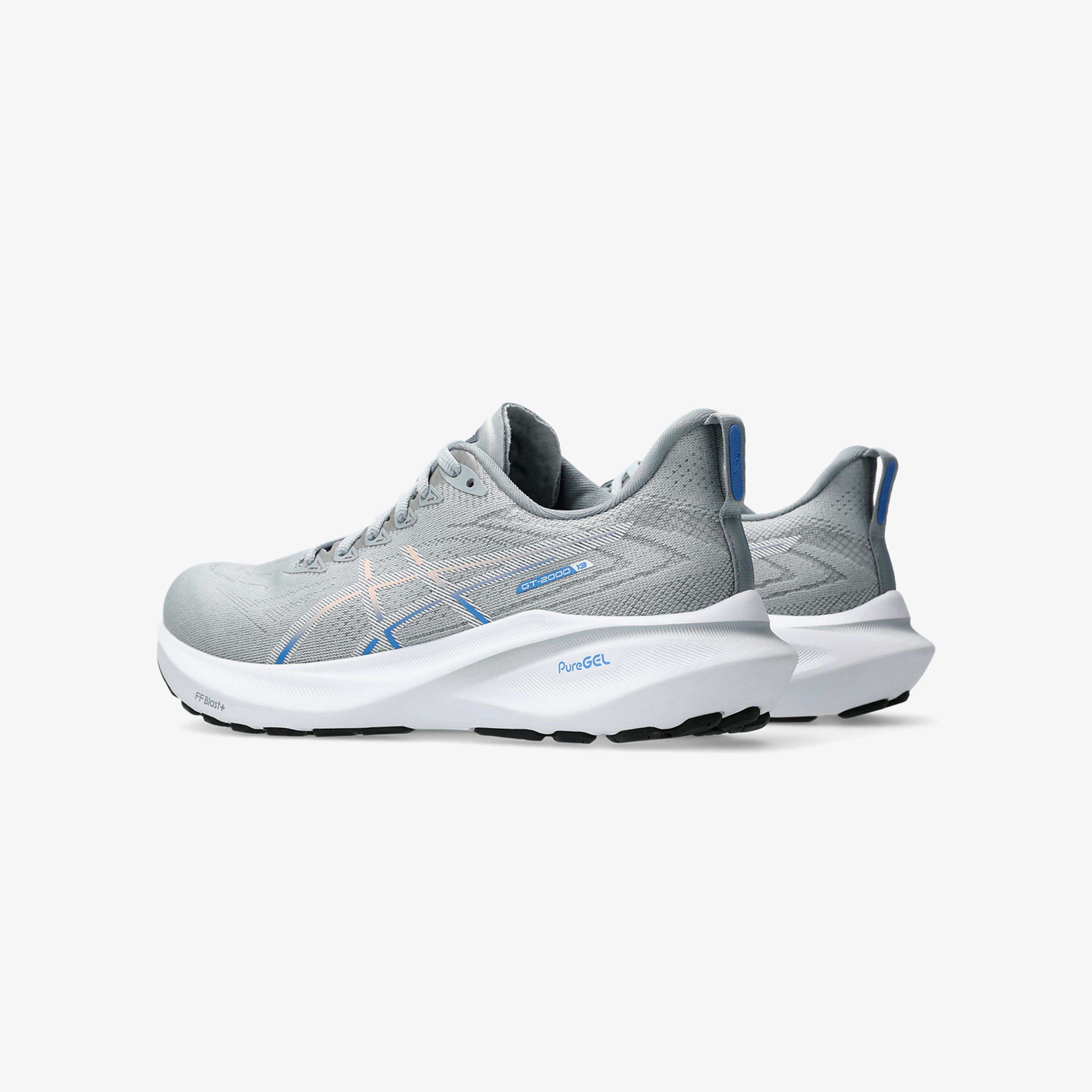 Asics GT-2000 13 Kadın Gri Koşu Ayakkabısı