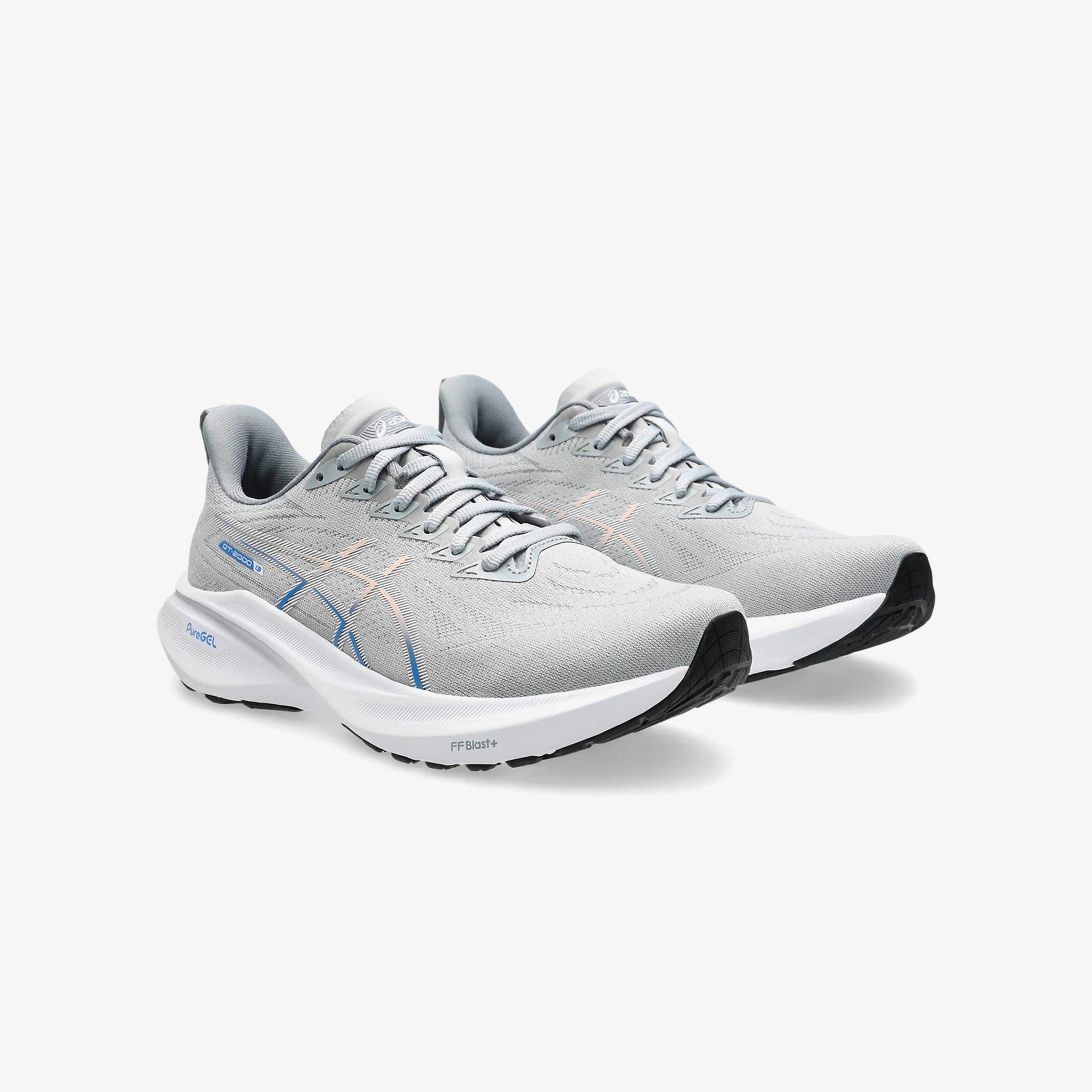 Asics GT-2000 13 Kadın Gri Koşu Ayakkabısı