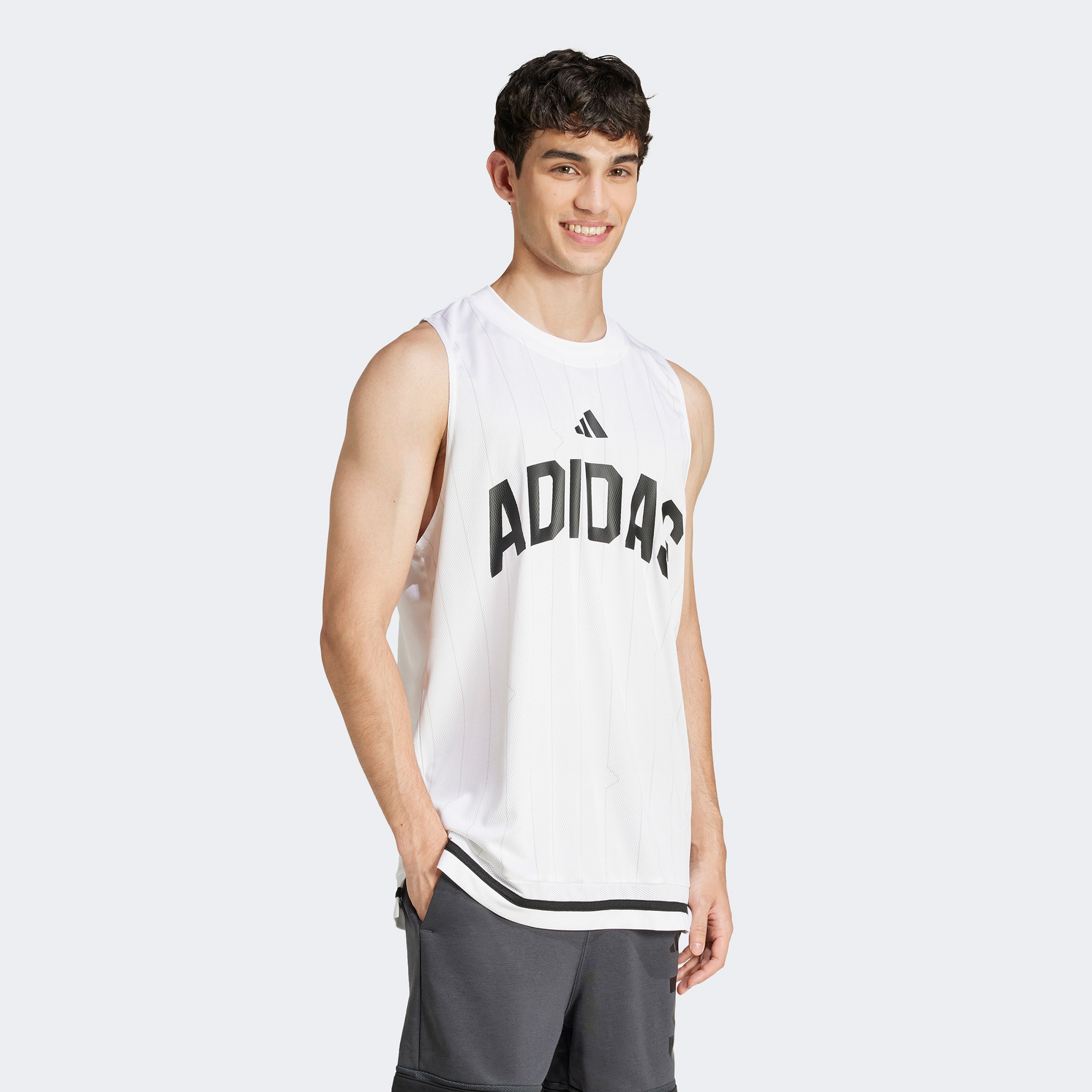 adidas M Us Sport Tnk Erkek Beyaz Atlet