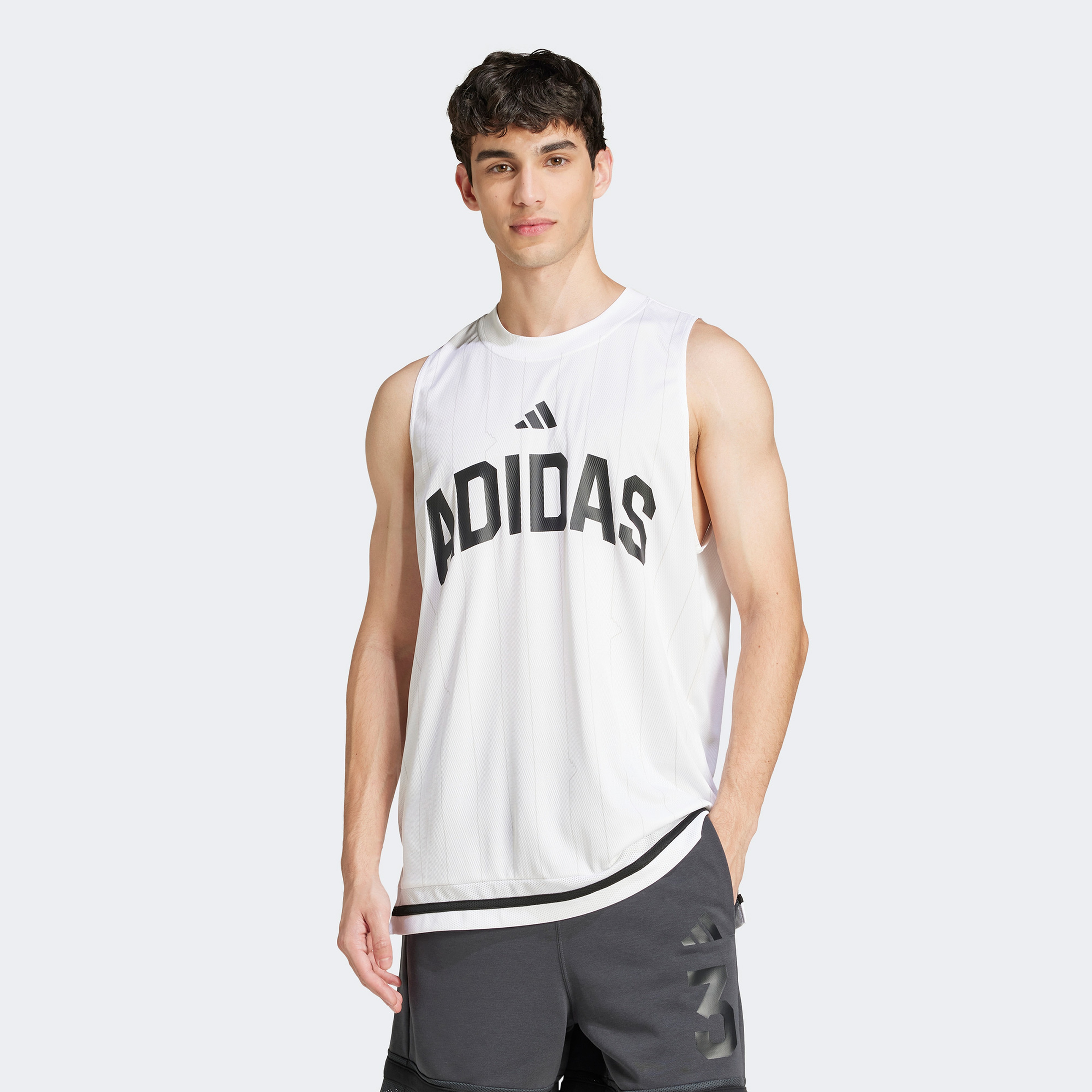 adidas M Us Sport Tnk Erkek Beyaz Atlet