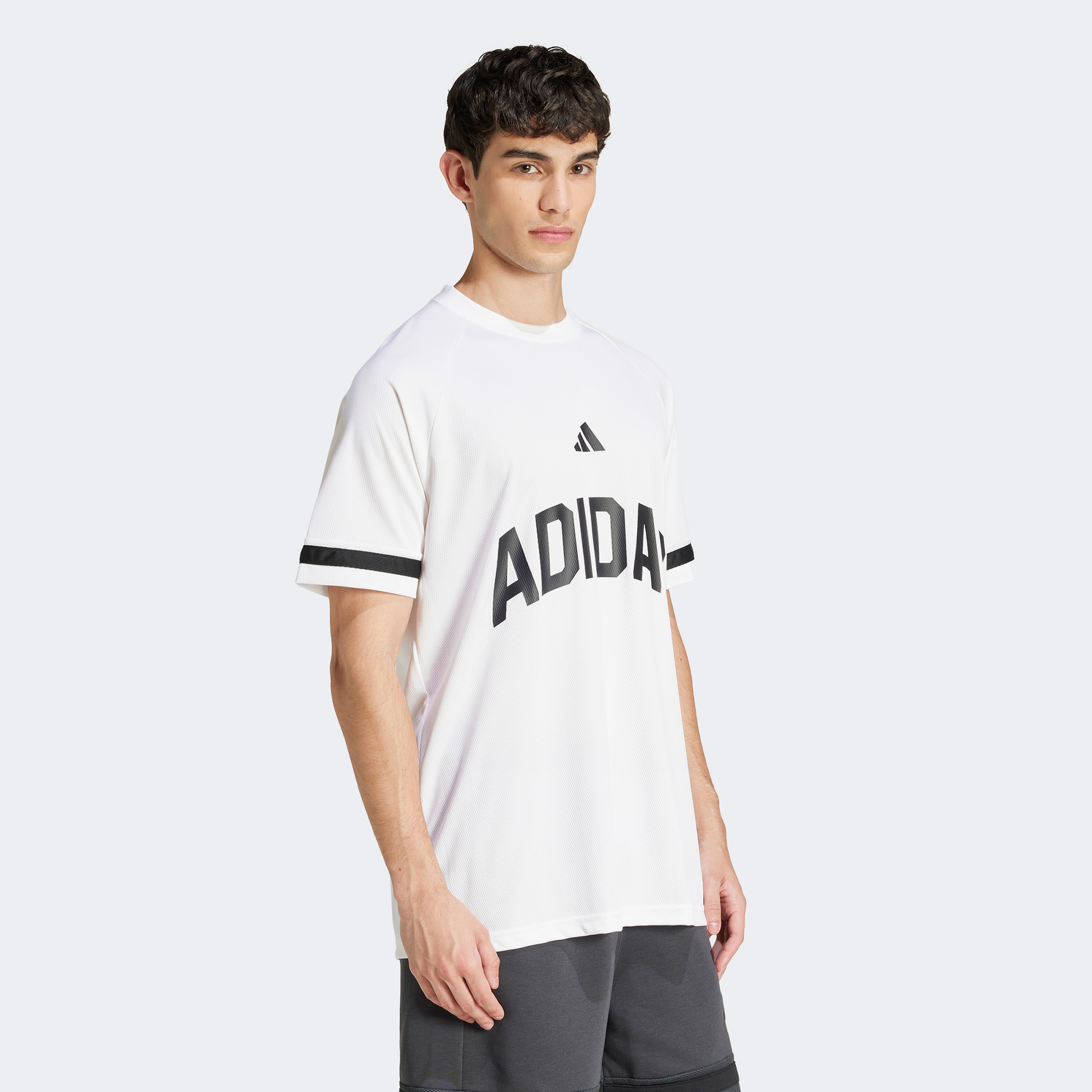 adidas M Us Sport Erkek Beyaz T-Shirt
