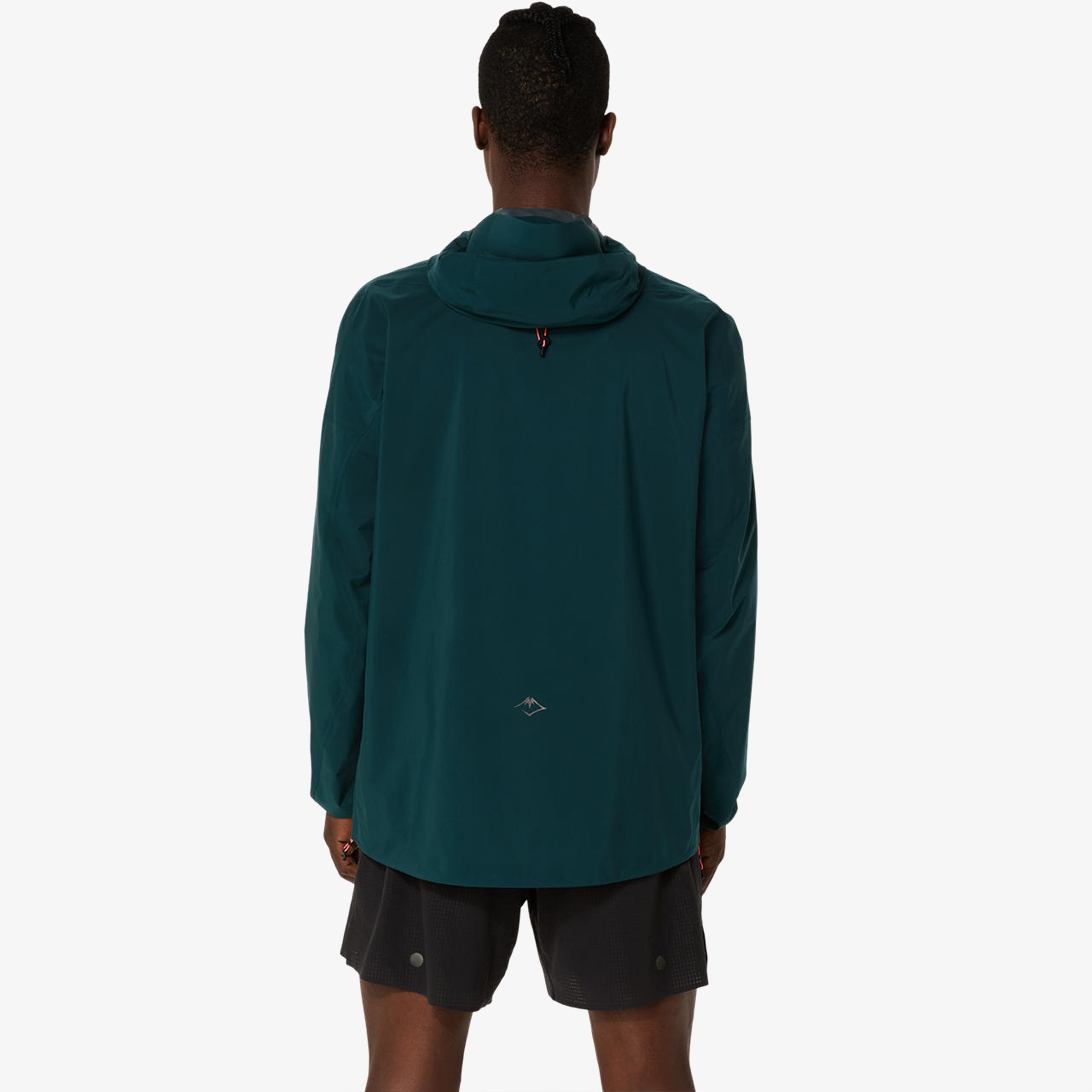 Asics Fujitrail Elite Waterproof Erkek Yeşil Koşu Ceket