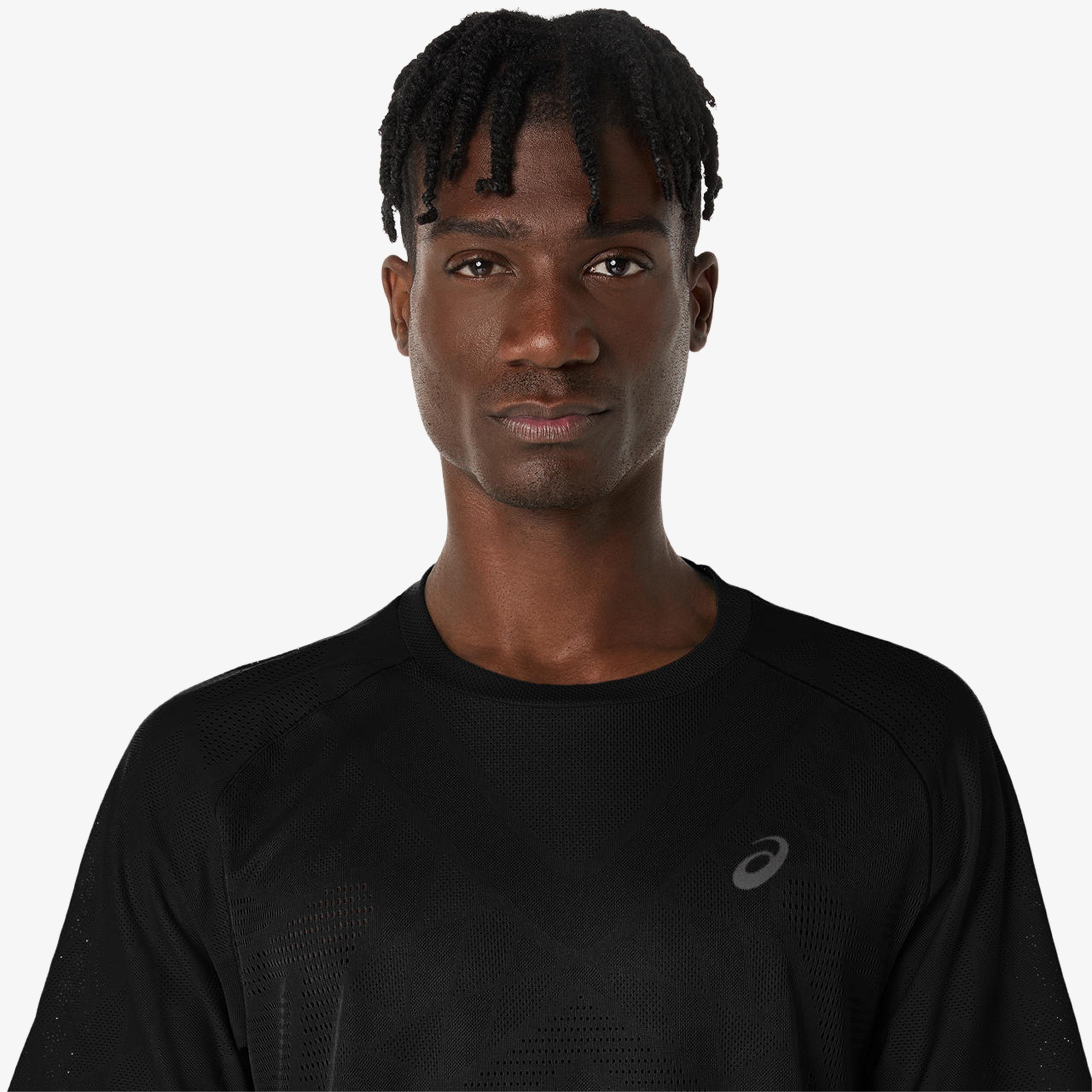 Asics Metarun Ss Top Erkek Siyah Koşu T-Shirt