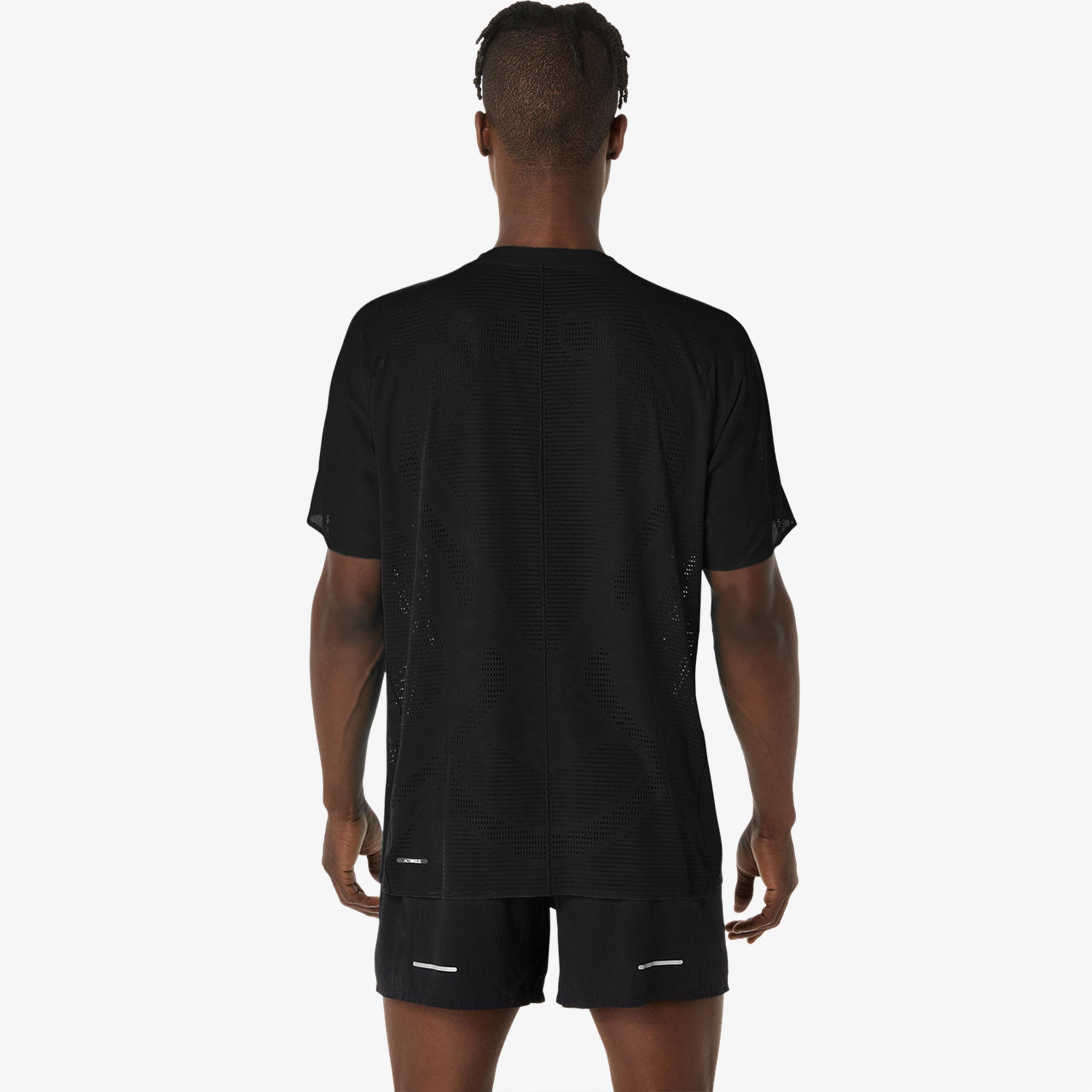 Asics Metarun Ss Top Erkek Siyah Koşu T-Shirt