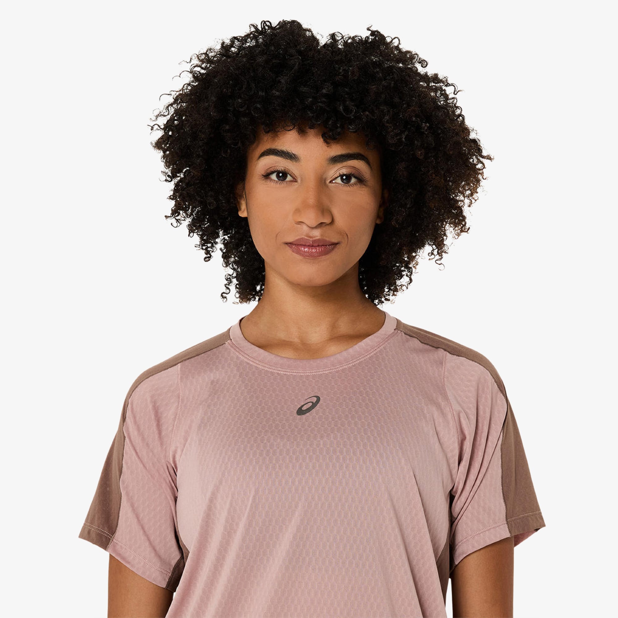 Asics Fujitrail Elite Ss Top Kadın Pembe Koşu T-Shirt