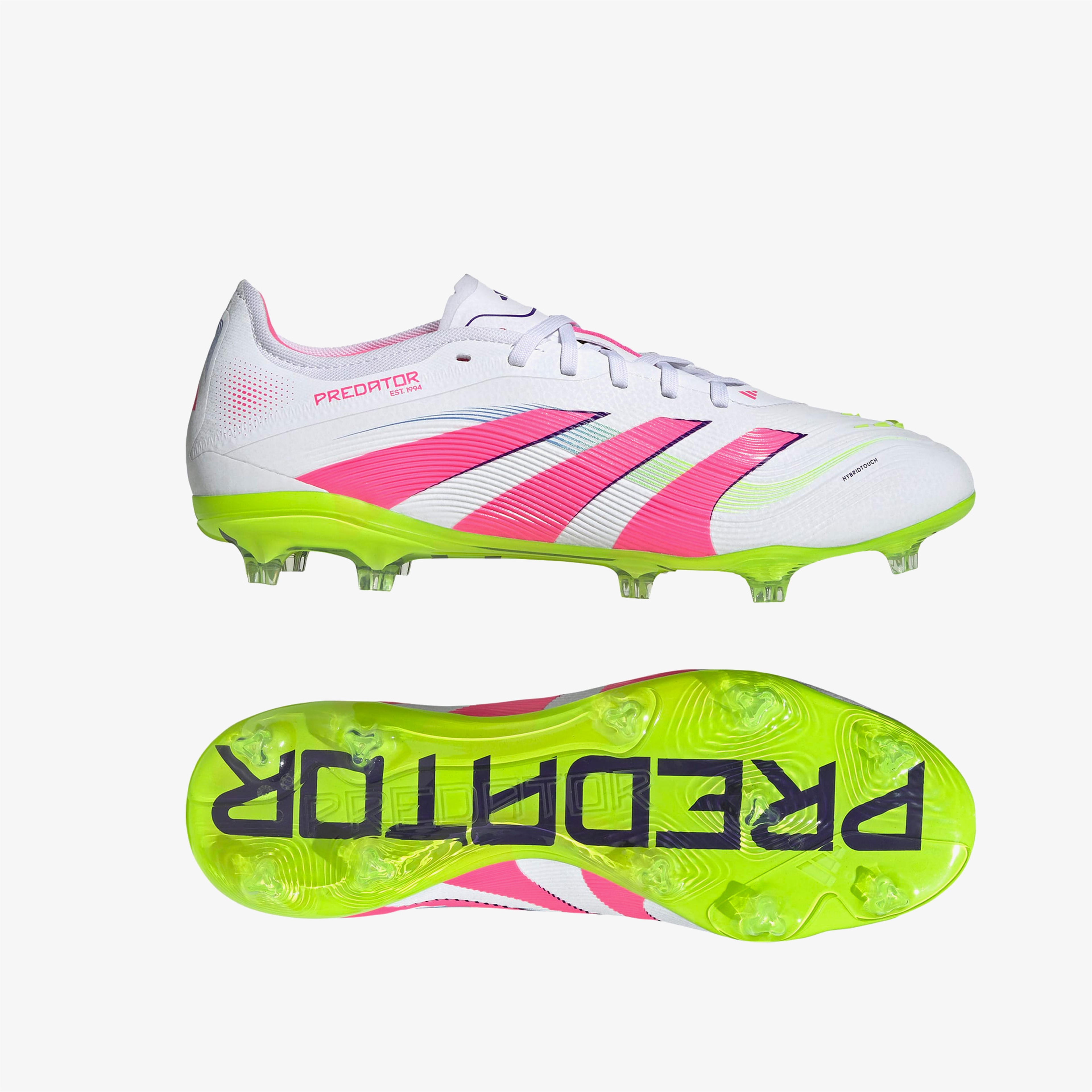 adidas Predator Pro Erkek Beyaz Çim Saha Kramponu