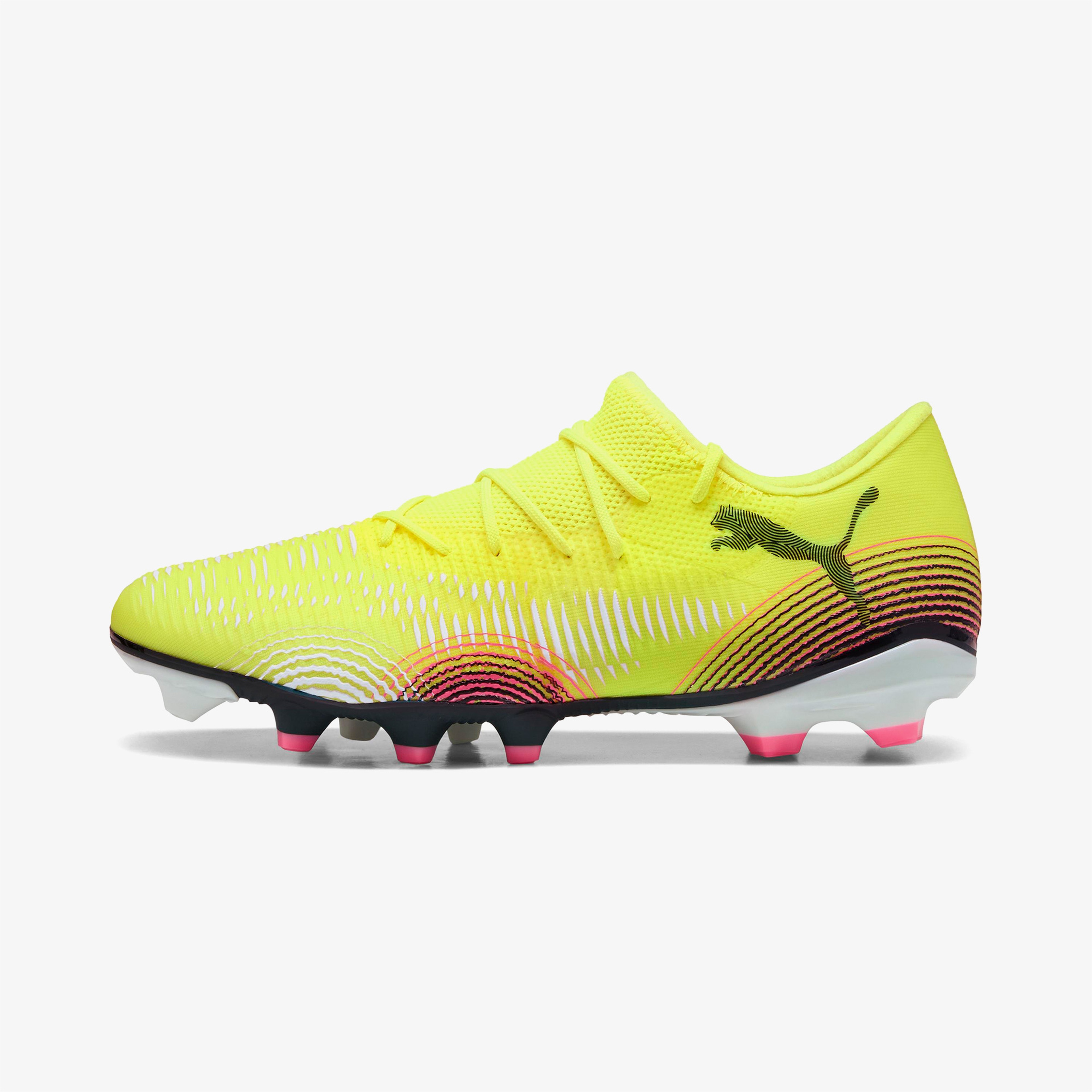 Puma Future 8 Match Low Fg/Ag Erkek Sarı Çim Saha Kramponu