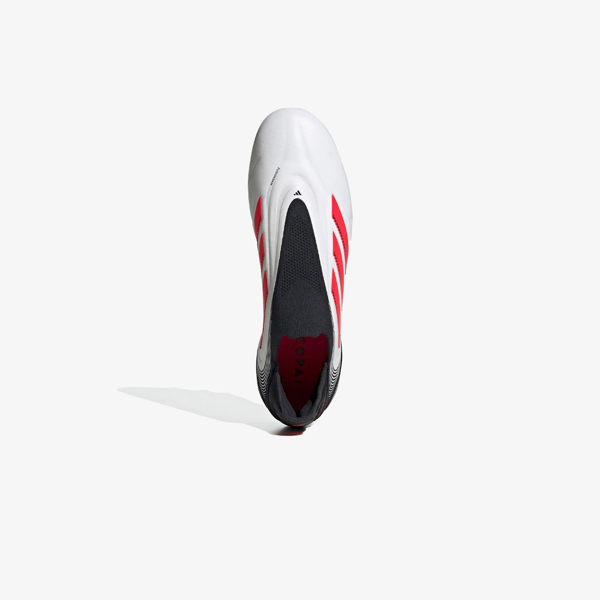 adidas Copa Pure 3 Elite Bağcıksız Erkek Beyaz Çim Saha Kramponu