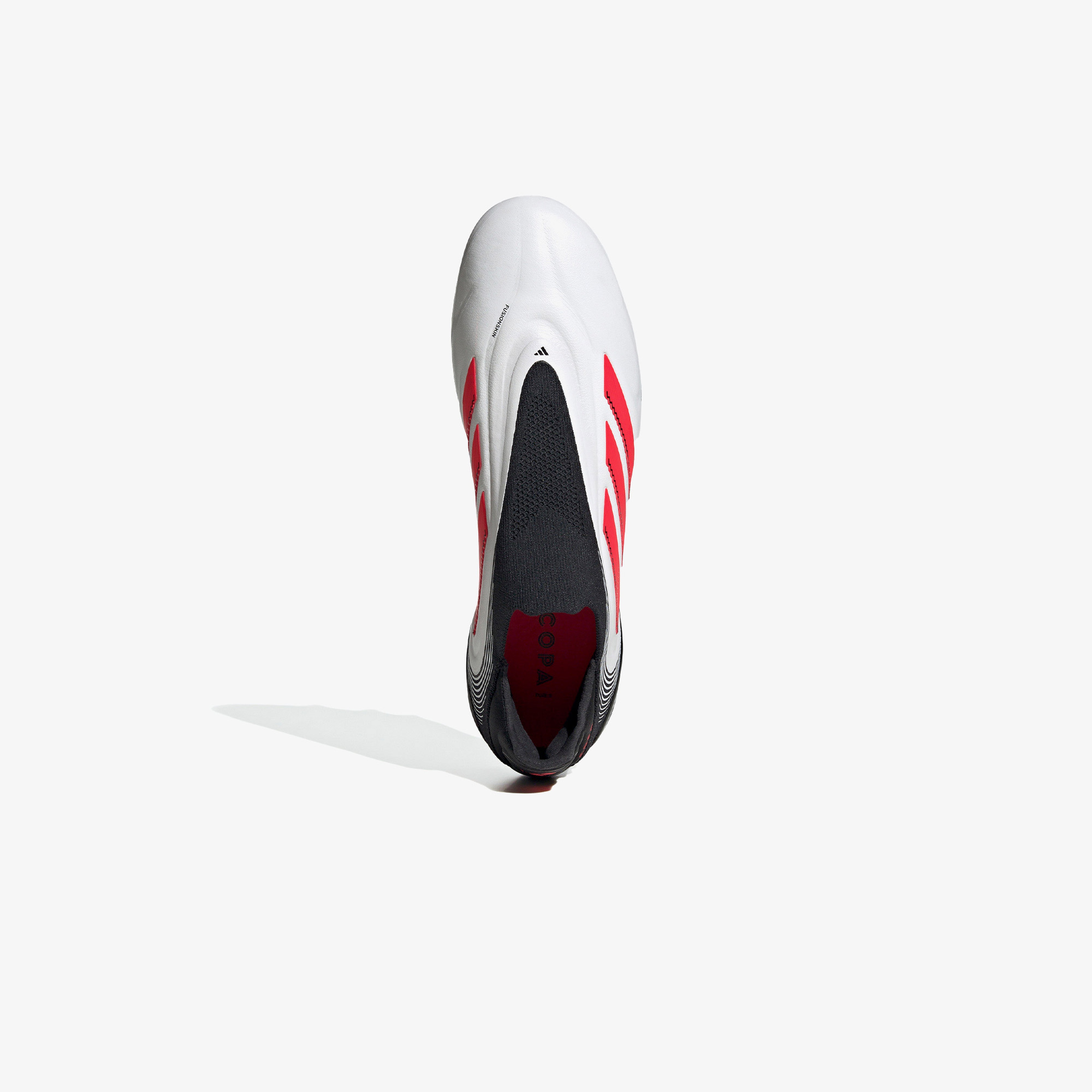 adidas Copa Pure 3 Elite Bağcıksız Erkek Beyaz Çim Saha Kramponu