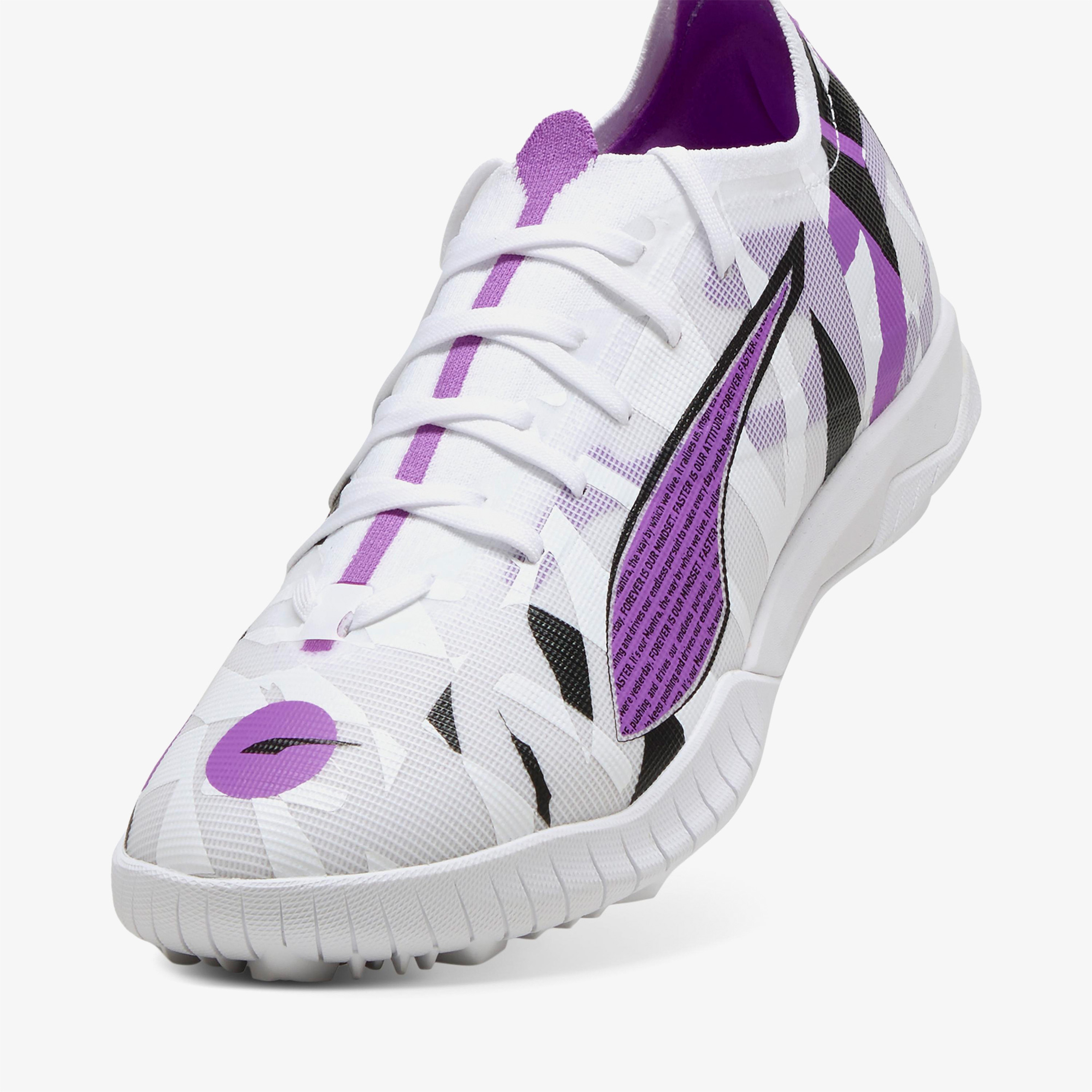 Puma Ultra 5 Match Forever Erkek Beyaz Çim Saha Kramponu