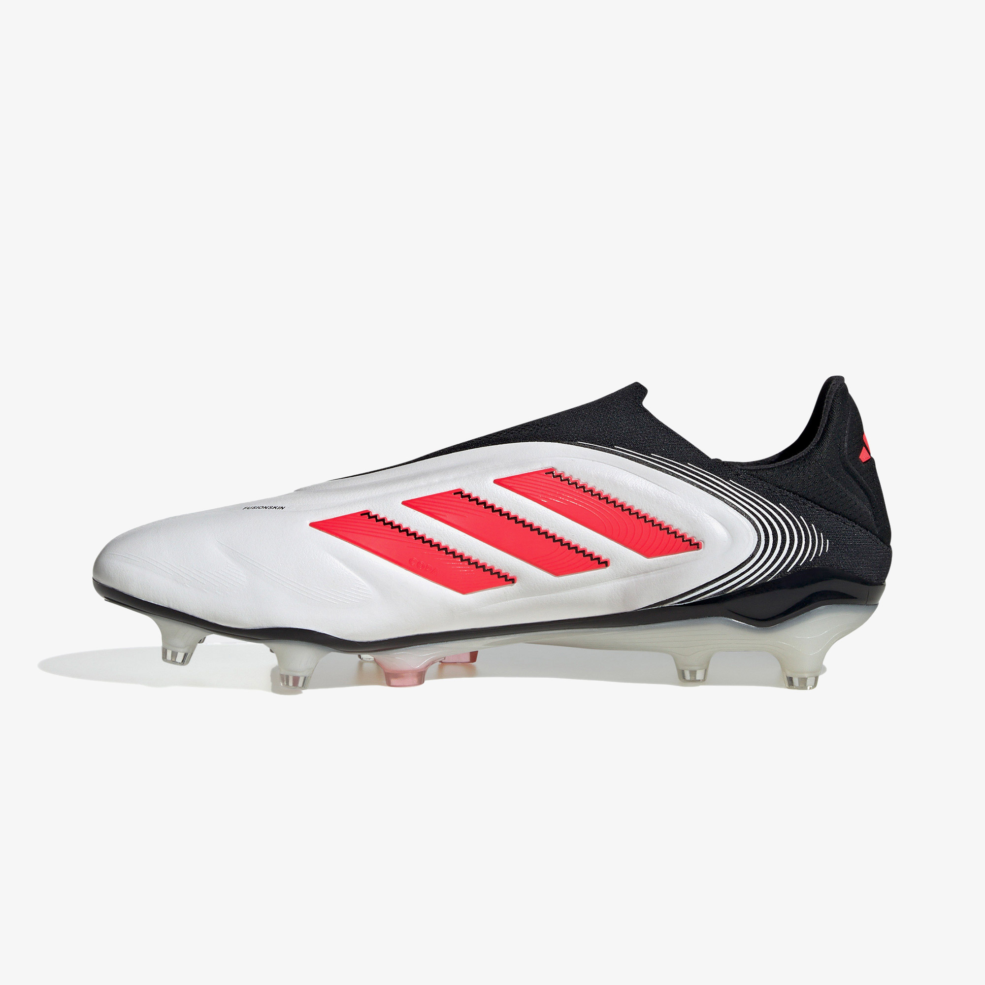 adidas Copa Pure 3 Elite Bağcıksız Erkek Beyaz Çim Saha Kramponu46