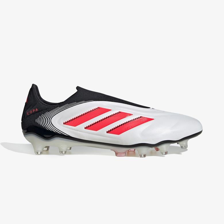 adidas Copa Pure 3 Elite Bağcıksız Erkek Beyaz Çim Saha Kramponu