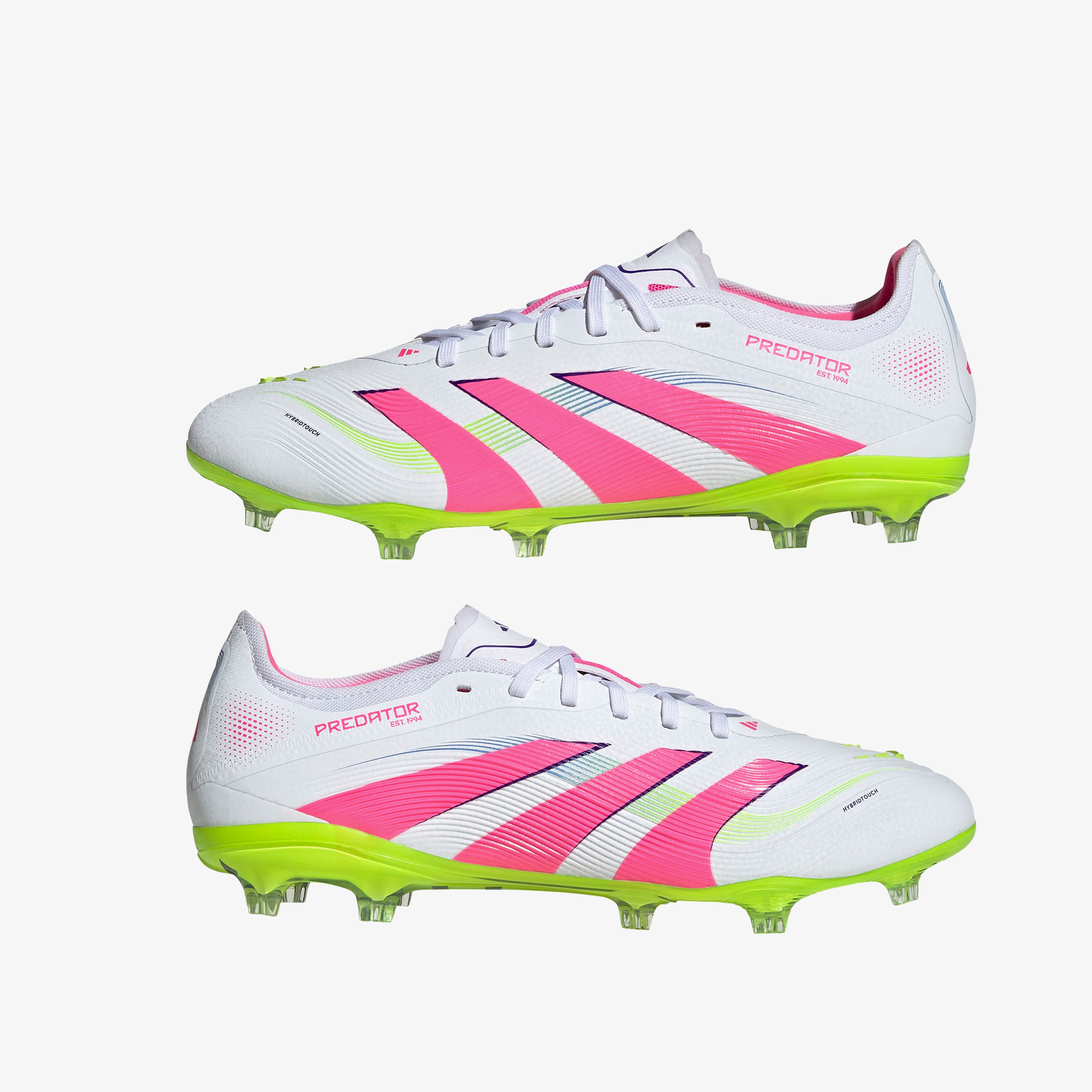 adidas Predator Pro Erkek Beyaz Çim Saha Kramponu
