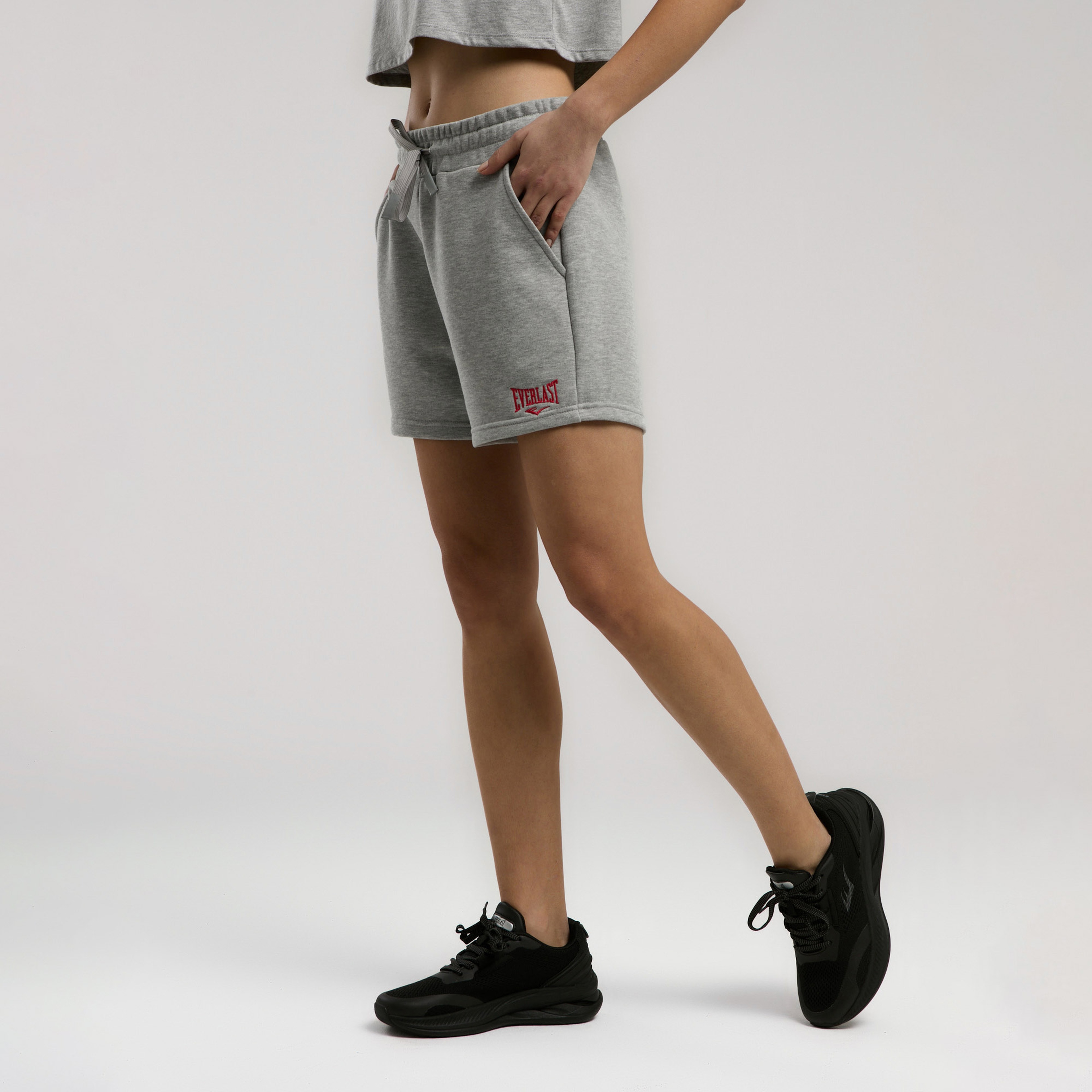 Everlast Ever Essentials Kadın Gri Şort