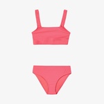 Speedo Textd Deep U-Bk 2Pc Af Kadın Turuncu Mayo