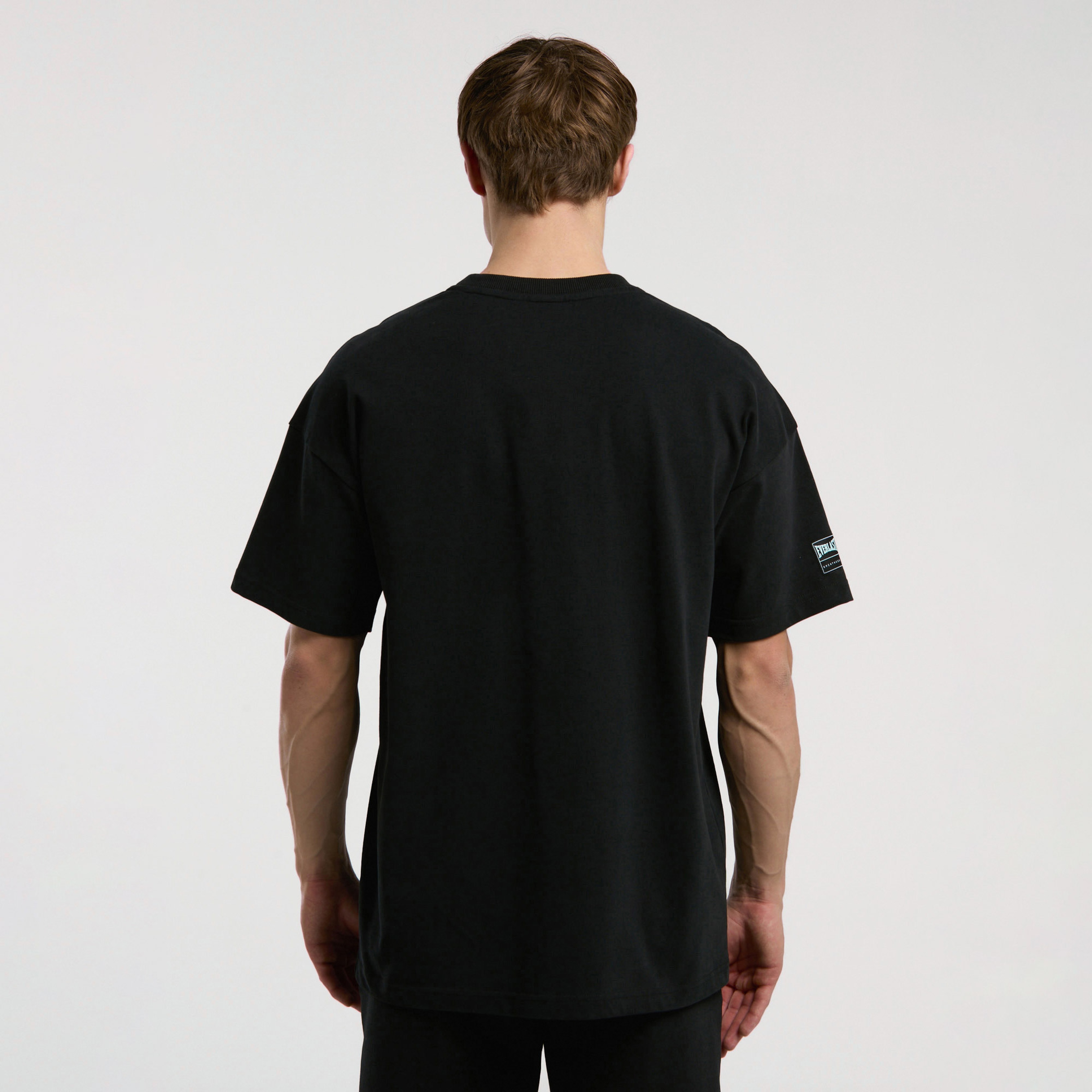 Everlast Ever Essentials Oversize Erkek Siyah T-Shirt