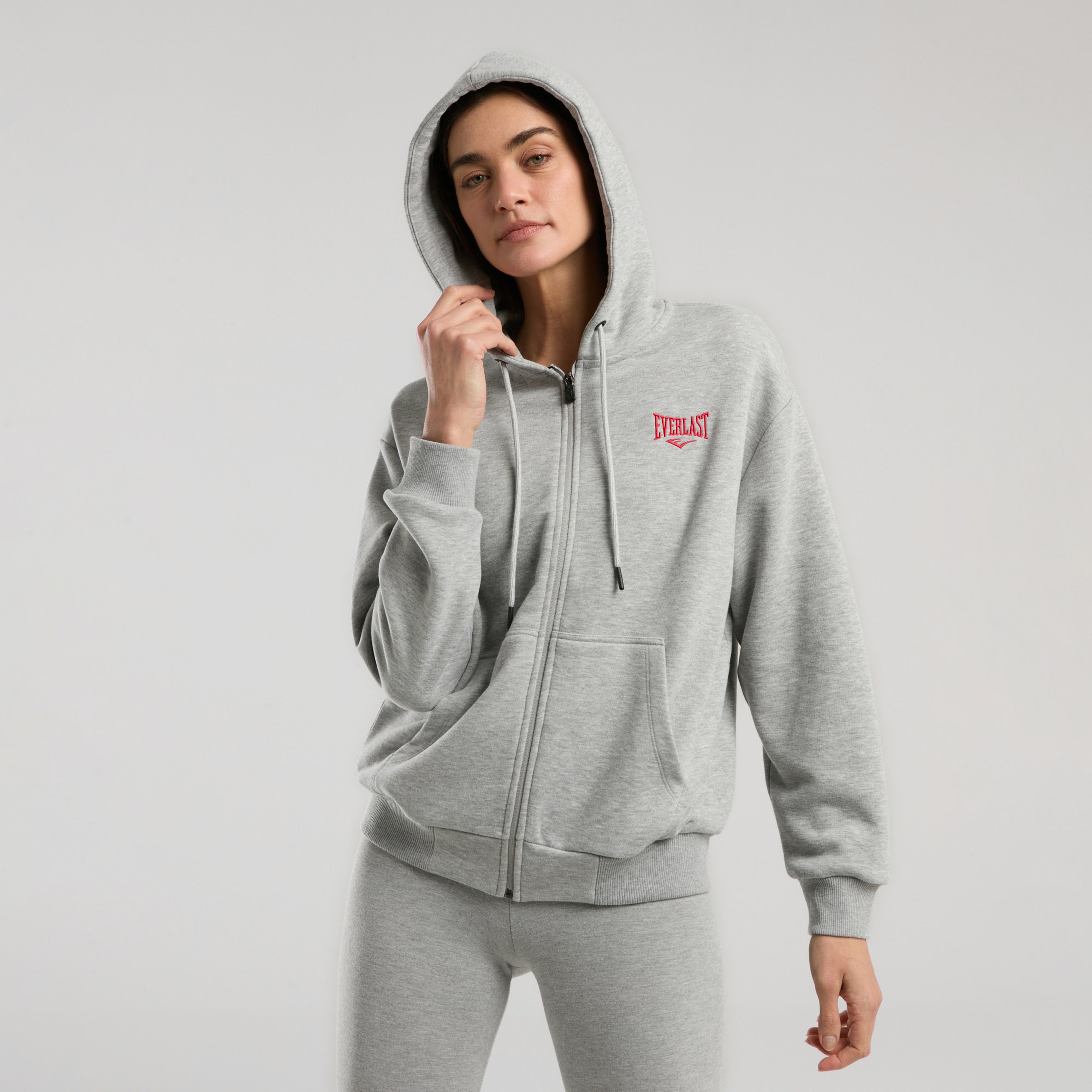 Everlast Ever Classics Kadın Gri Eşofman Üstü